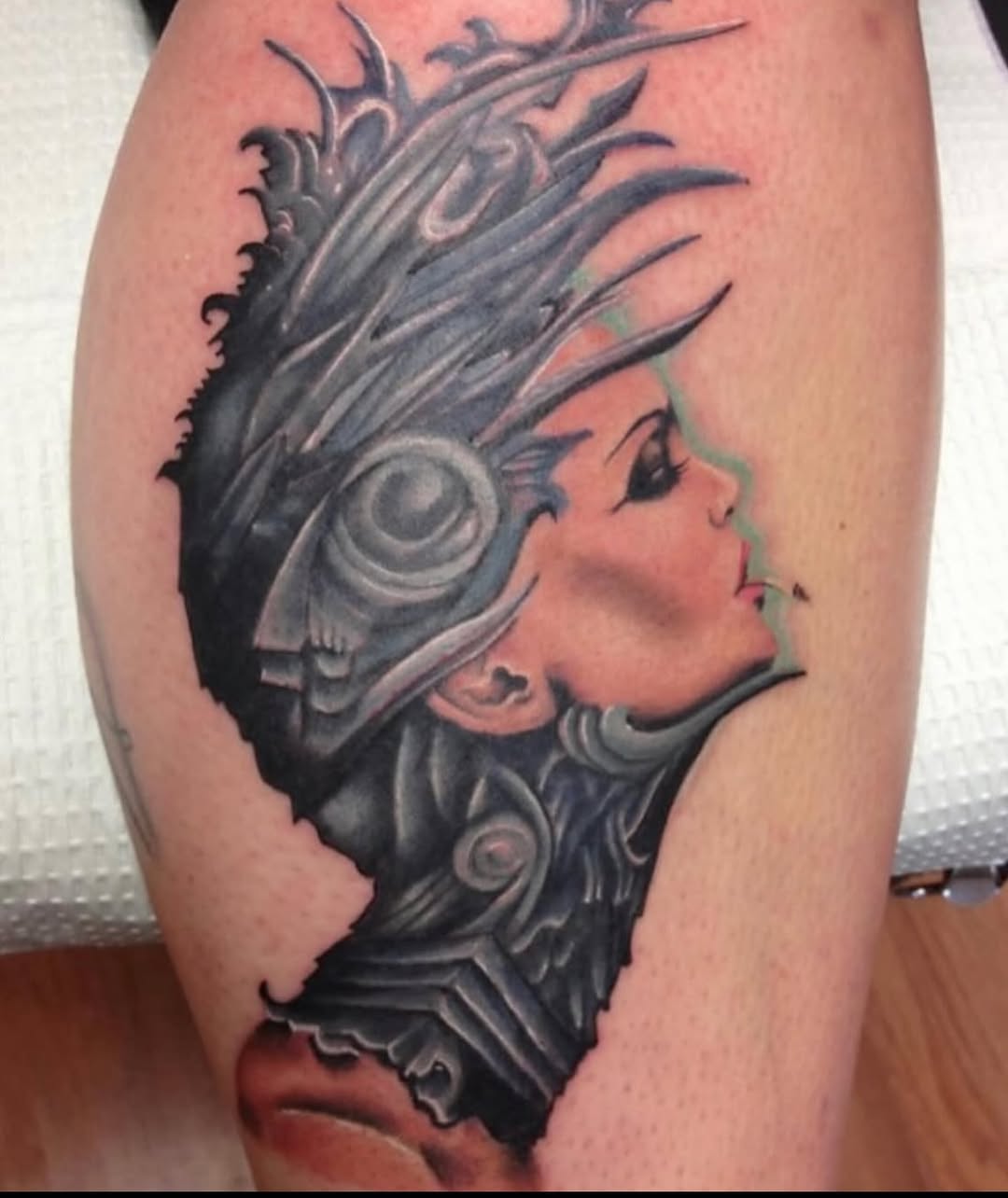 Tattoo by @tattoosbystelios — realism, black_and_grey