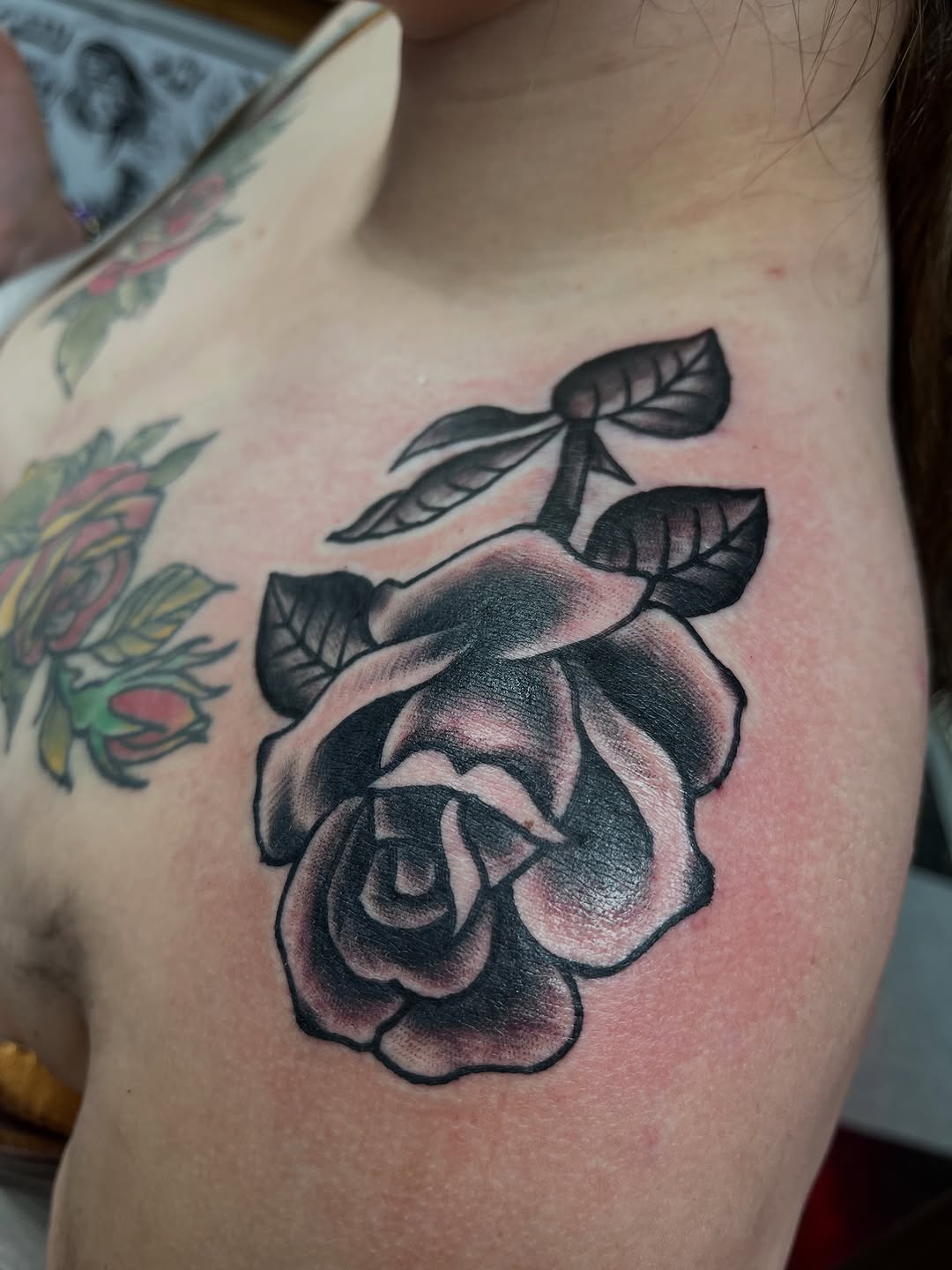 Tattoo by @timworthentattoo — american_traditional, black_and_grey
