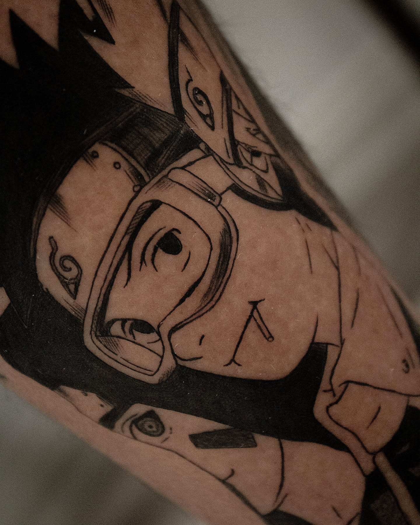Tattoo by @glitchnstein β anime