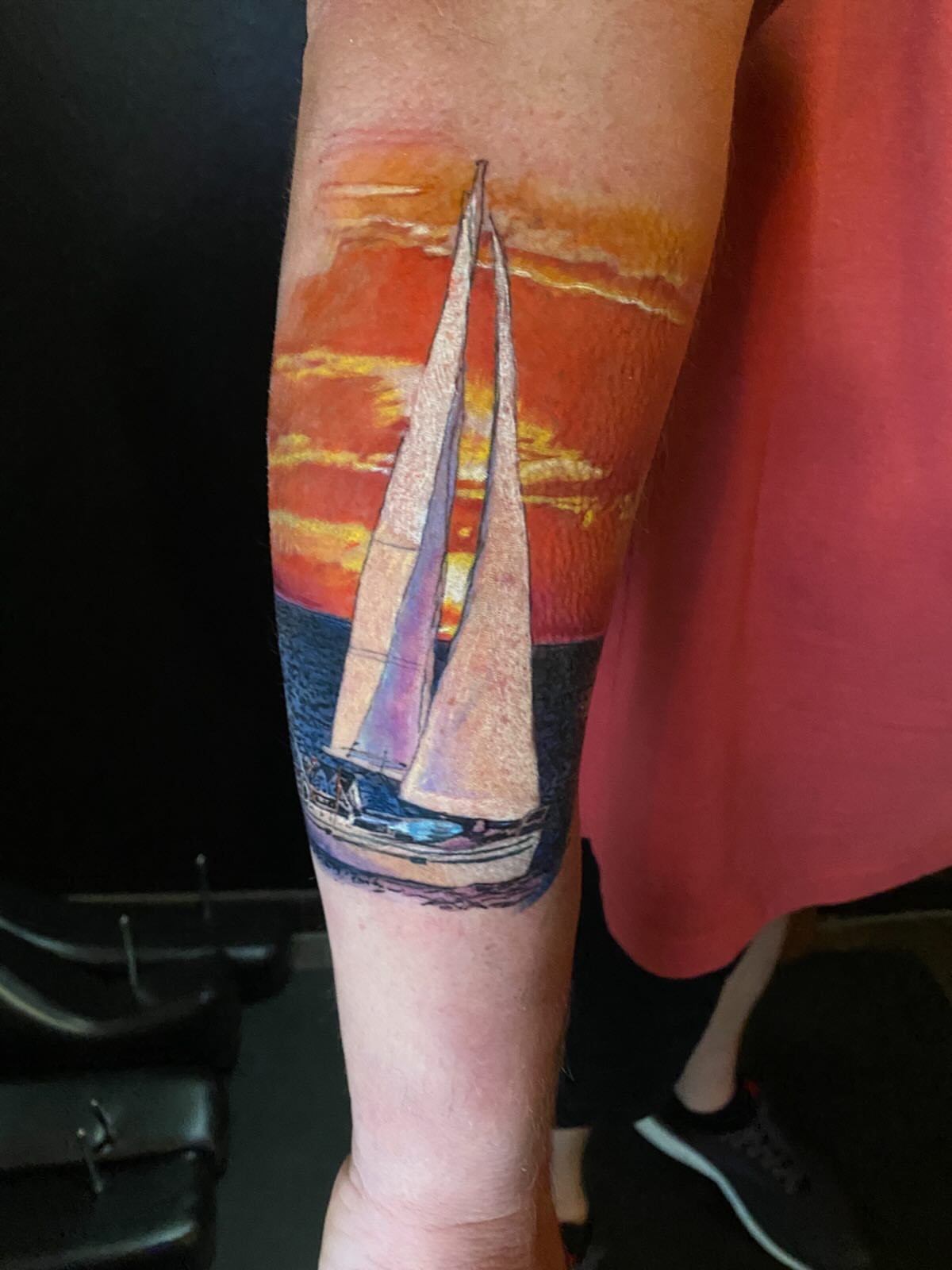 Tattoo by @tattooartist_dano — watercolor