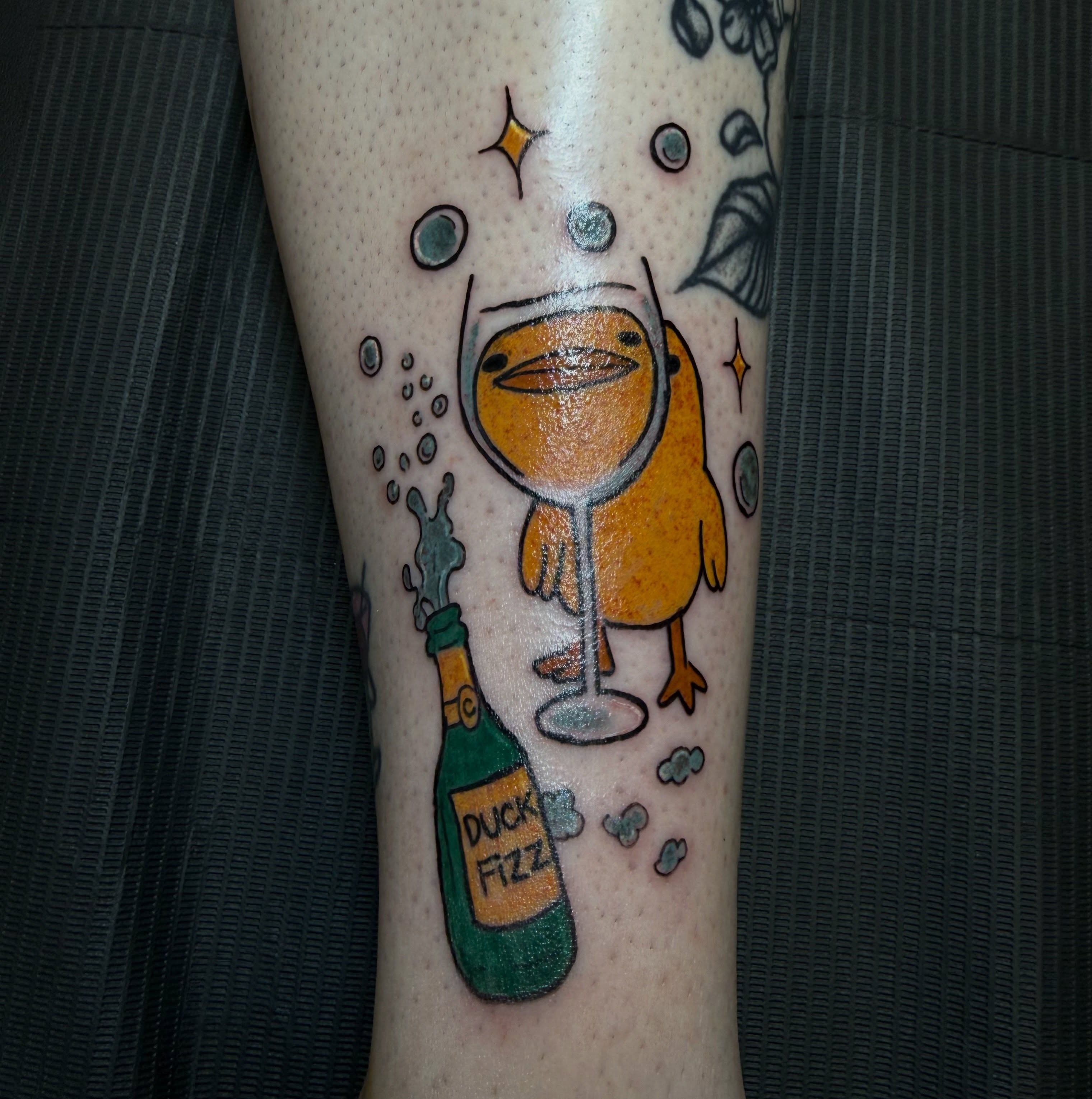 Tattoo by @needlemami — dotwork, illustrative