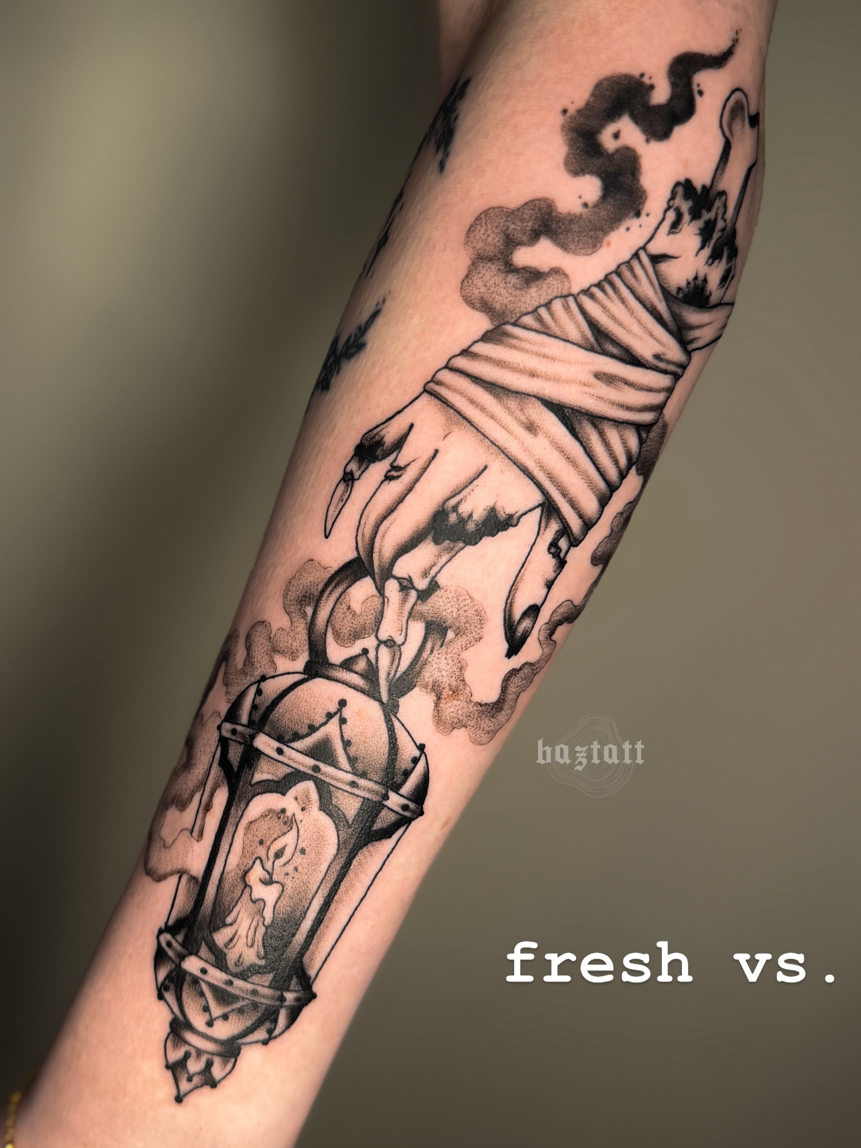 Bound hands realism tattoo on the forearm by bri allura ✿ tattoo artist  ✿ cleveland, oh
