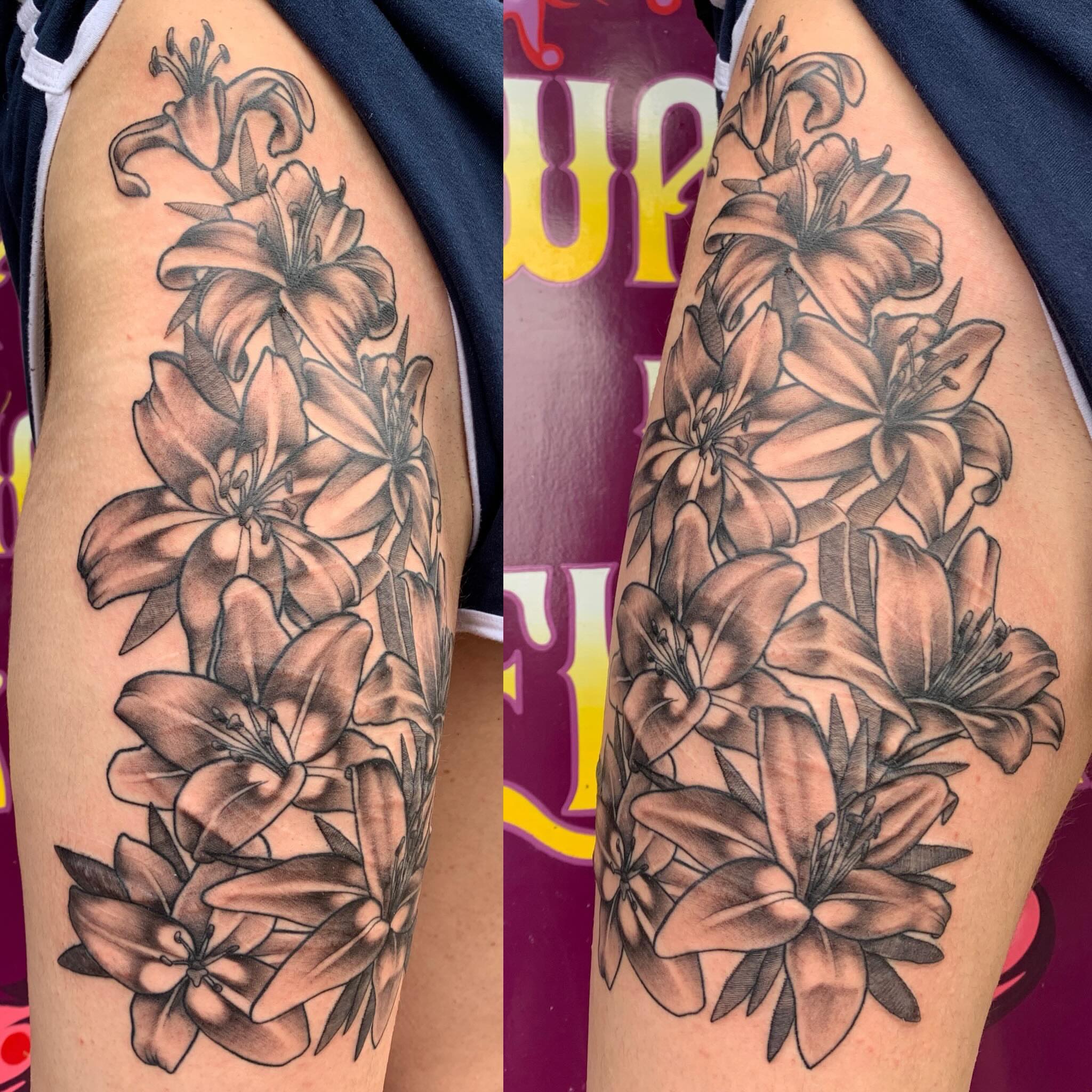 Tattoo by @michasoltattoo — black_and_grey