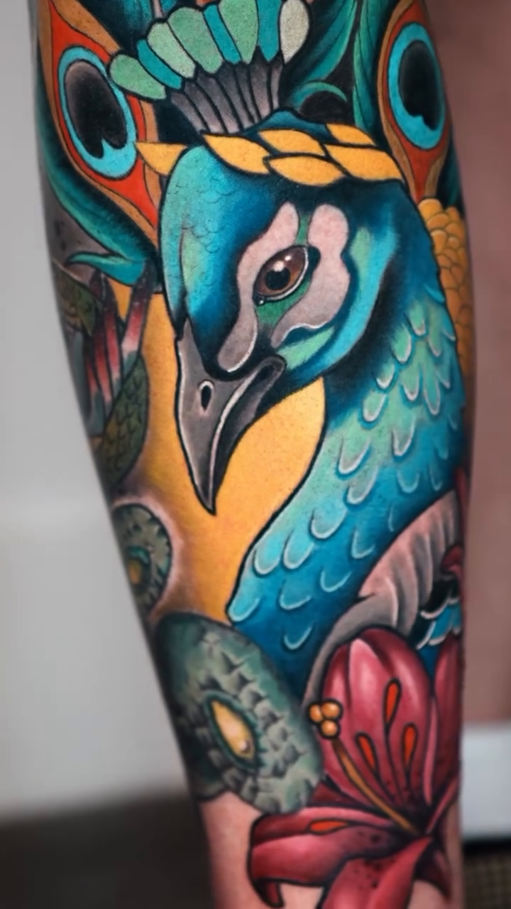 Tattoo by @mrdrextattoo — neo_traditional, realism