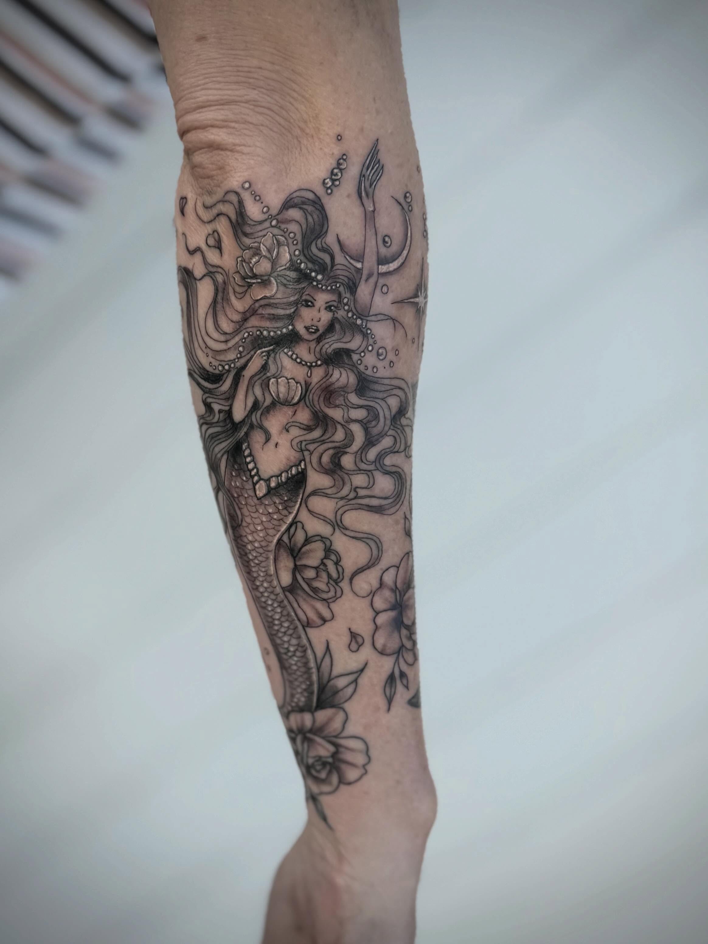 Tattoo by @jabbeytattoo — black_and_grey, realism