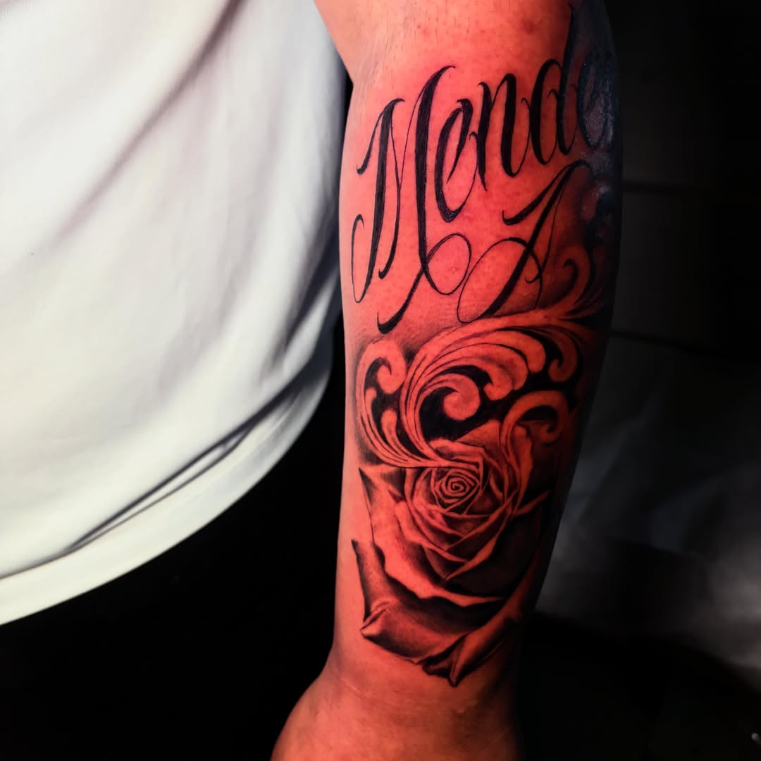Tattoo by @sadist.guilt — black_and_grey, realism