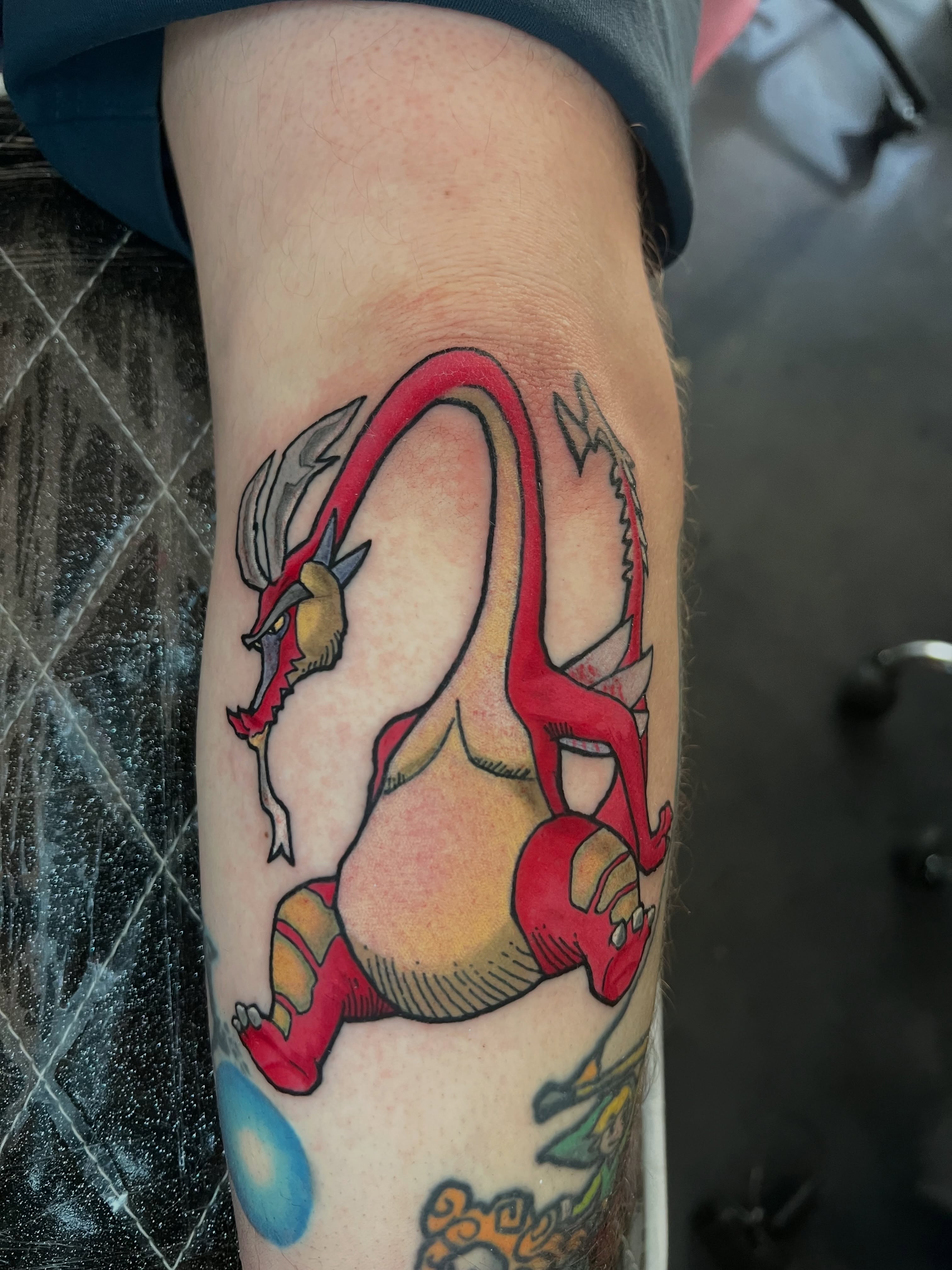 Tattoo by @chowdahbowl — american_traditional