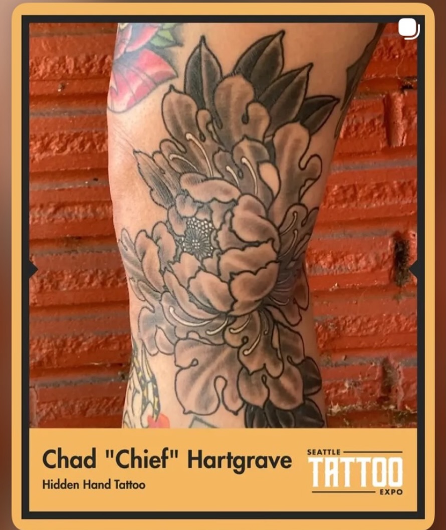 Tattoo by @chiefchadula — black_and_grey