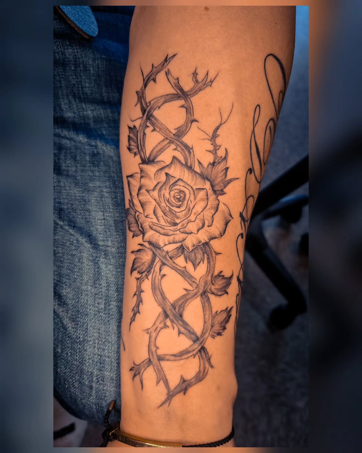 Tattoo by @isolationtattoos — black_and_grey