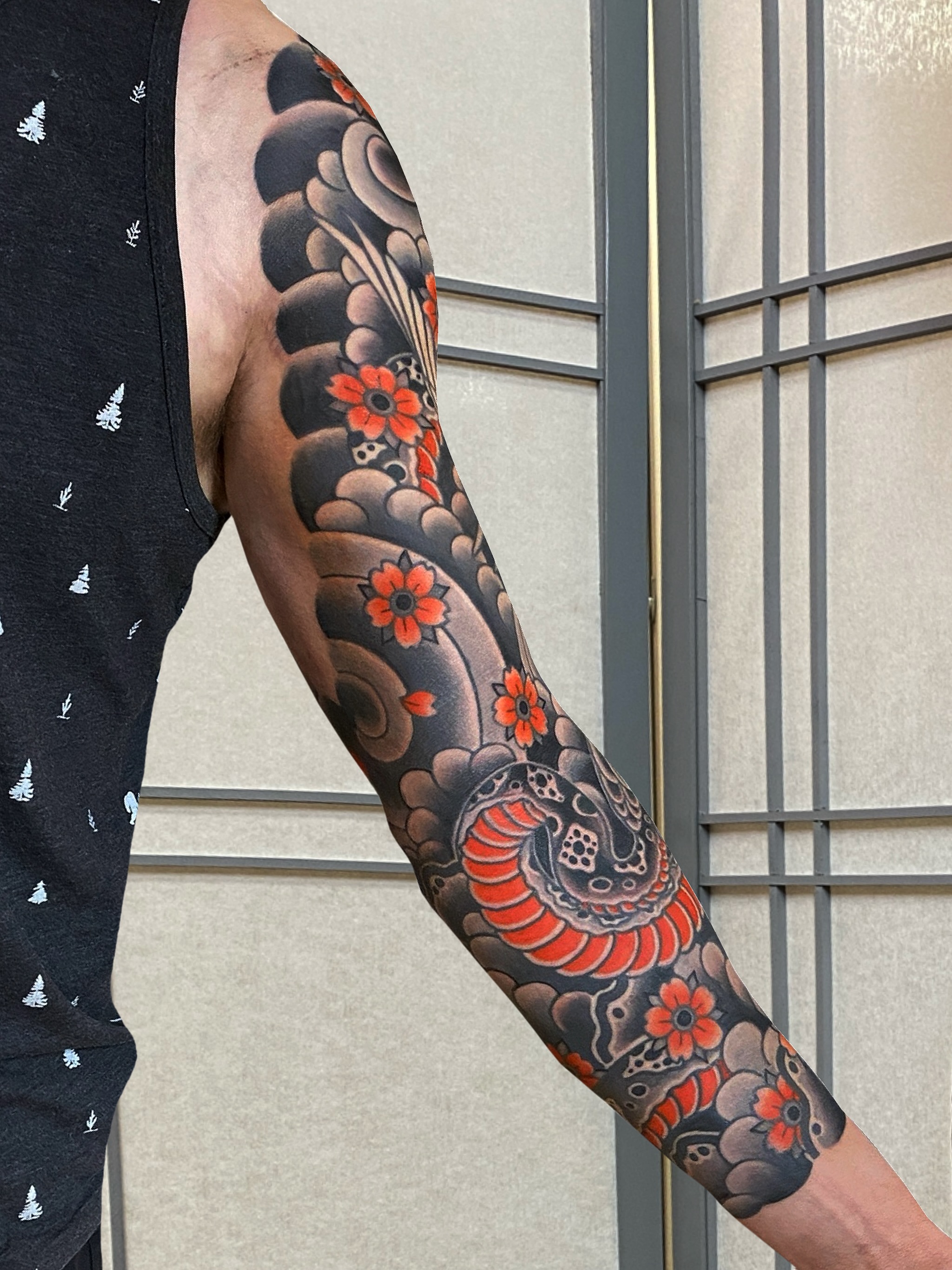 Tattoo by @adam.tennyo.tattoos — japanese_irezumi