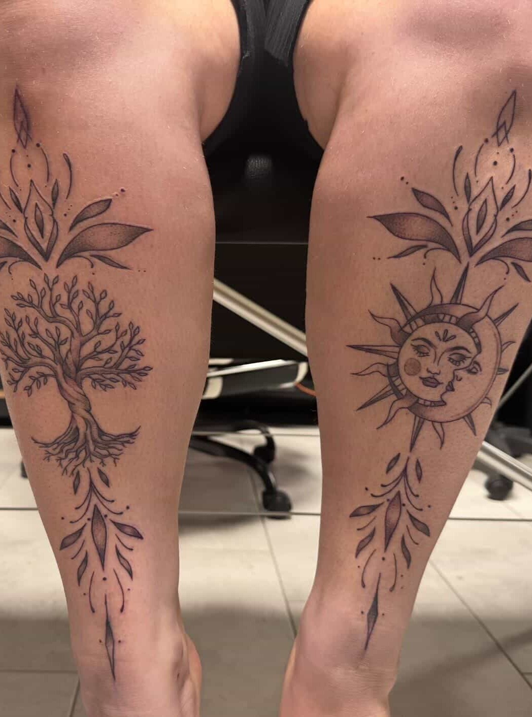 Tattoo by @ink_by_bugg — fine_line, black_and_grey