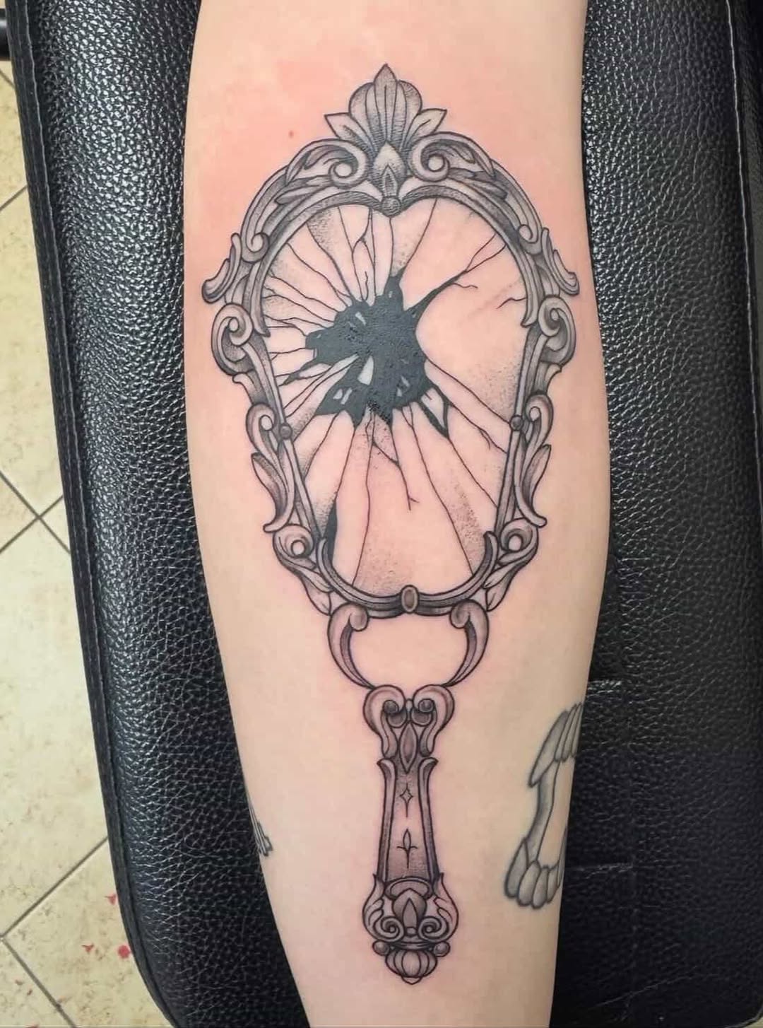 Tattoo by @ink_by_bugg — black_and_grey, ornamental