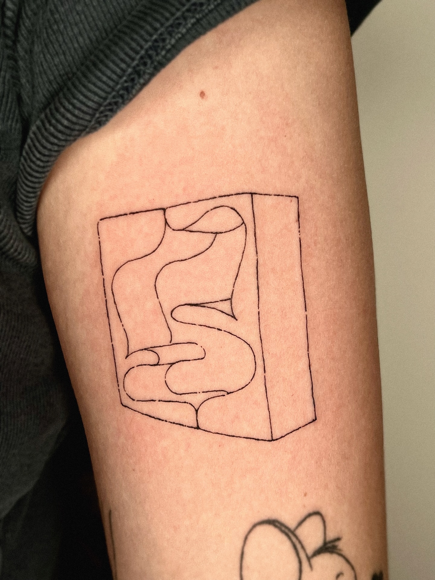 Tattoo by @555museum — geometric