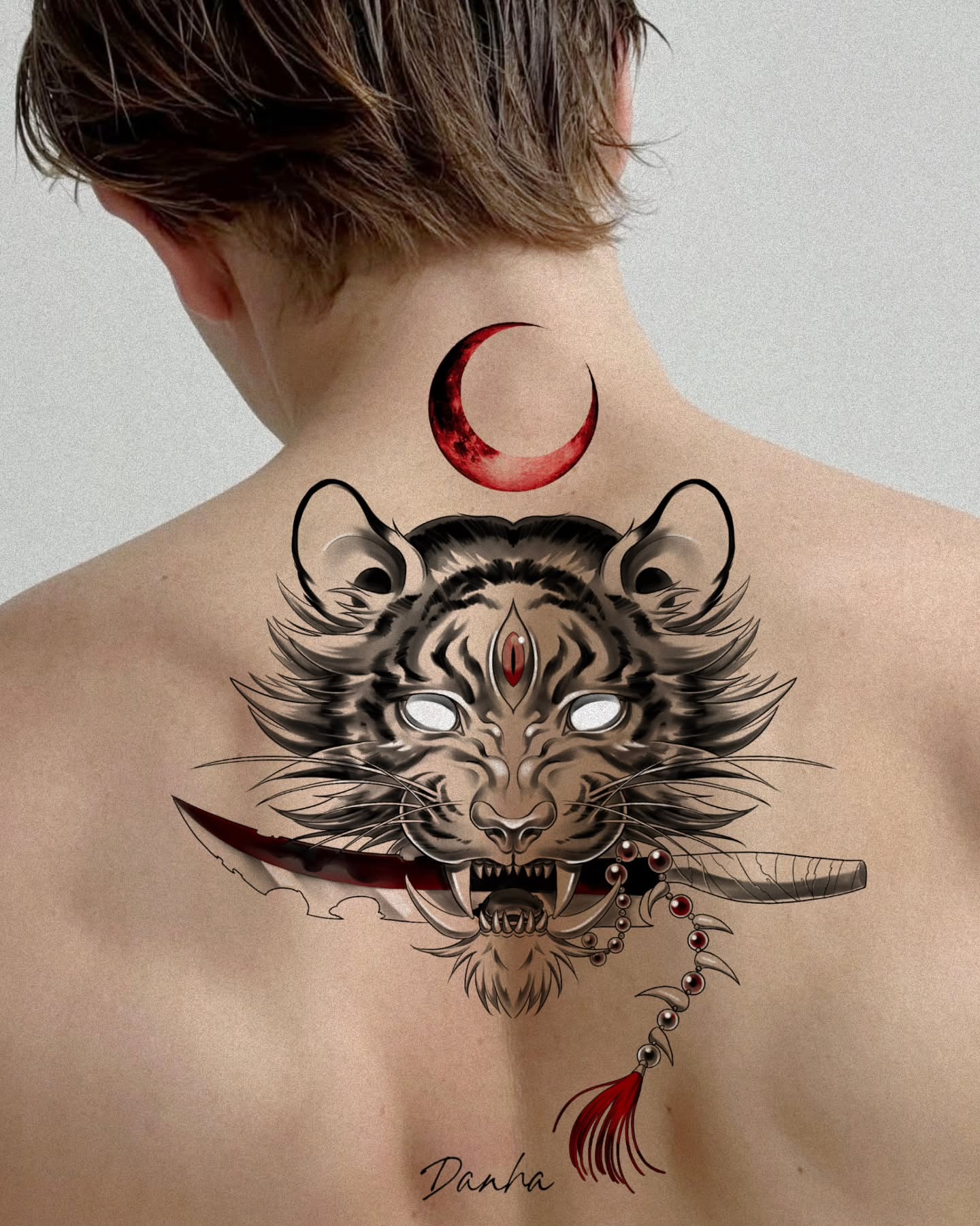 Tattoo by @tattooist_danha โ dark_realism, illustrative