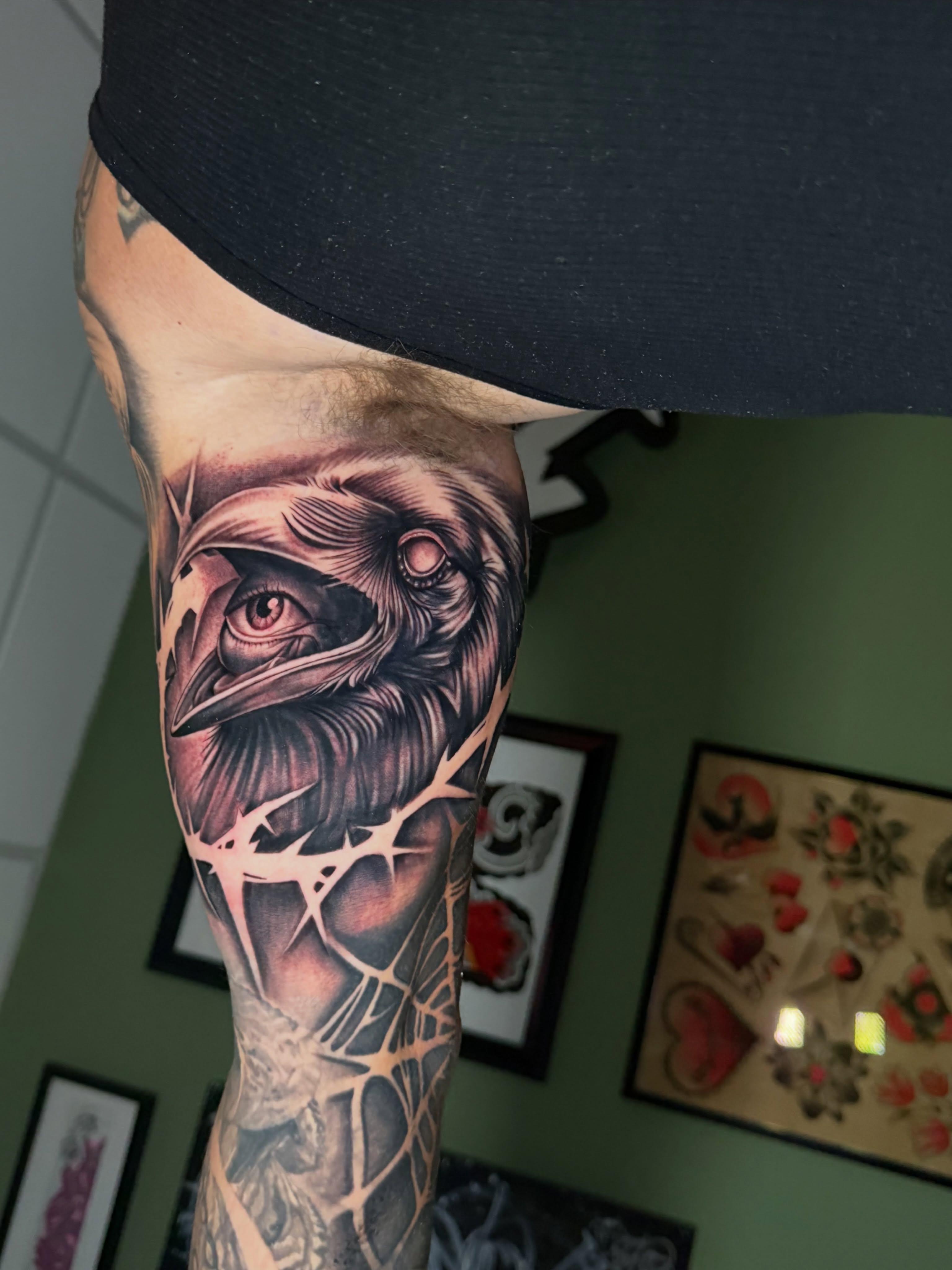 Tattoo by @tattooray — realism, dark_realism