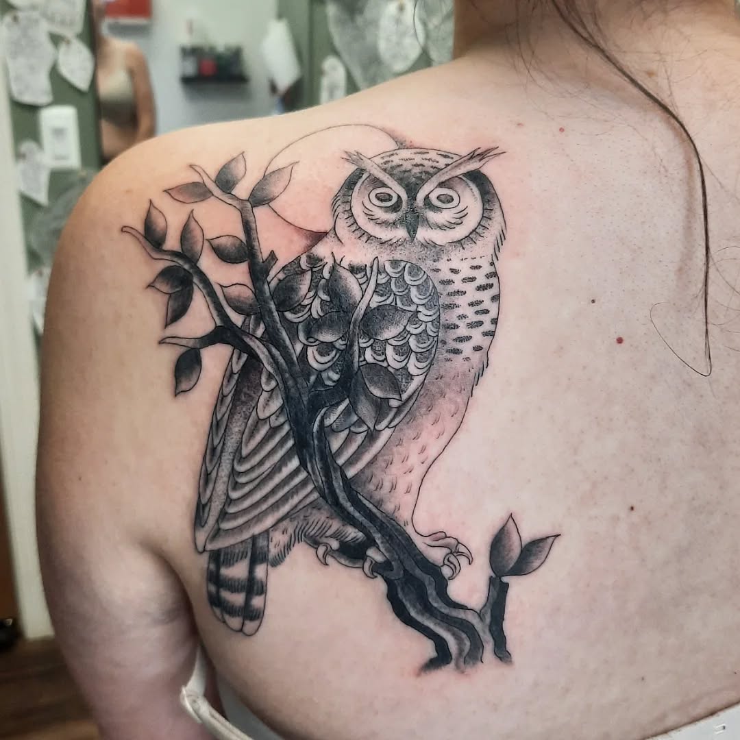 Tattoo by @k8carley_tattoos — black_and_grey, realism