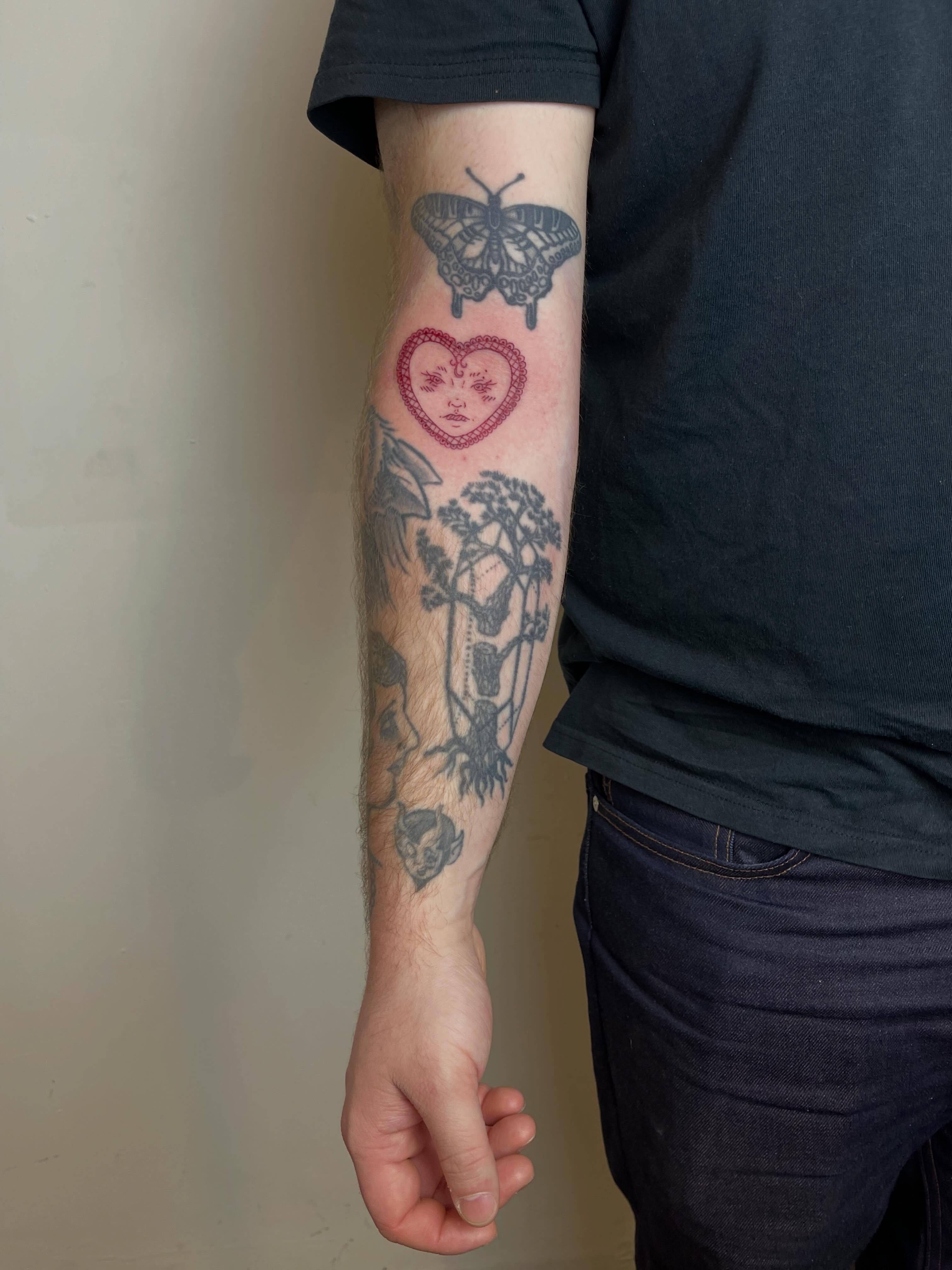 Tattoo by @ink_wench — neo_traditional, dotwork