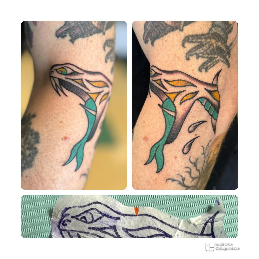 Tattoo by @shawnfarrelltattoo — new_school