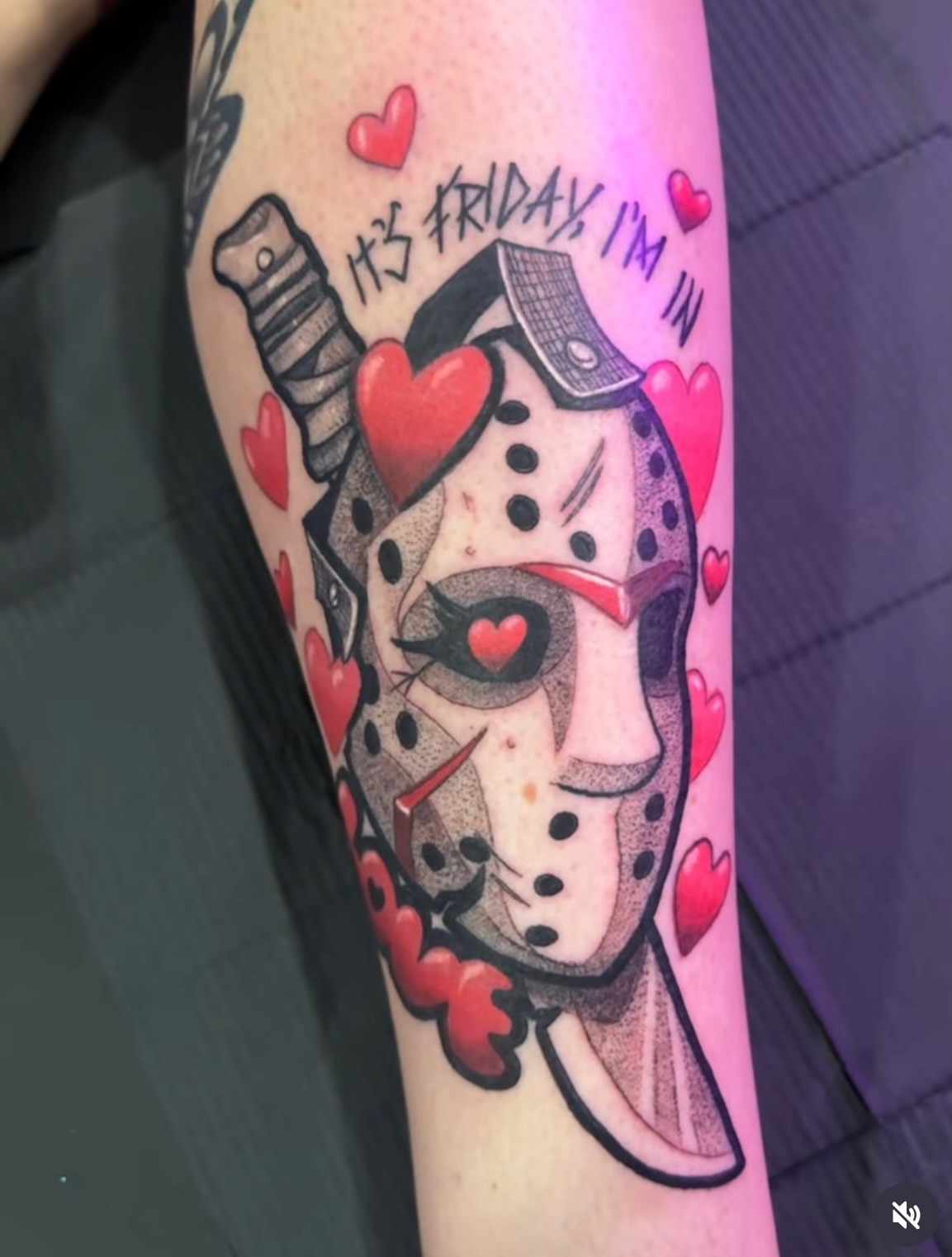 Tattoo by @adam.tattoos — american_traditional, trash_polka