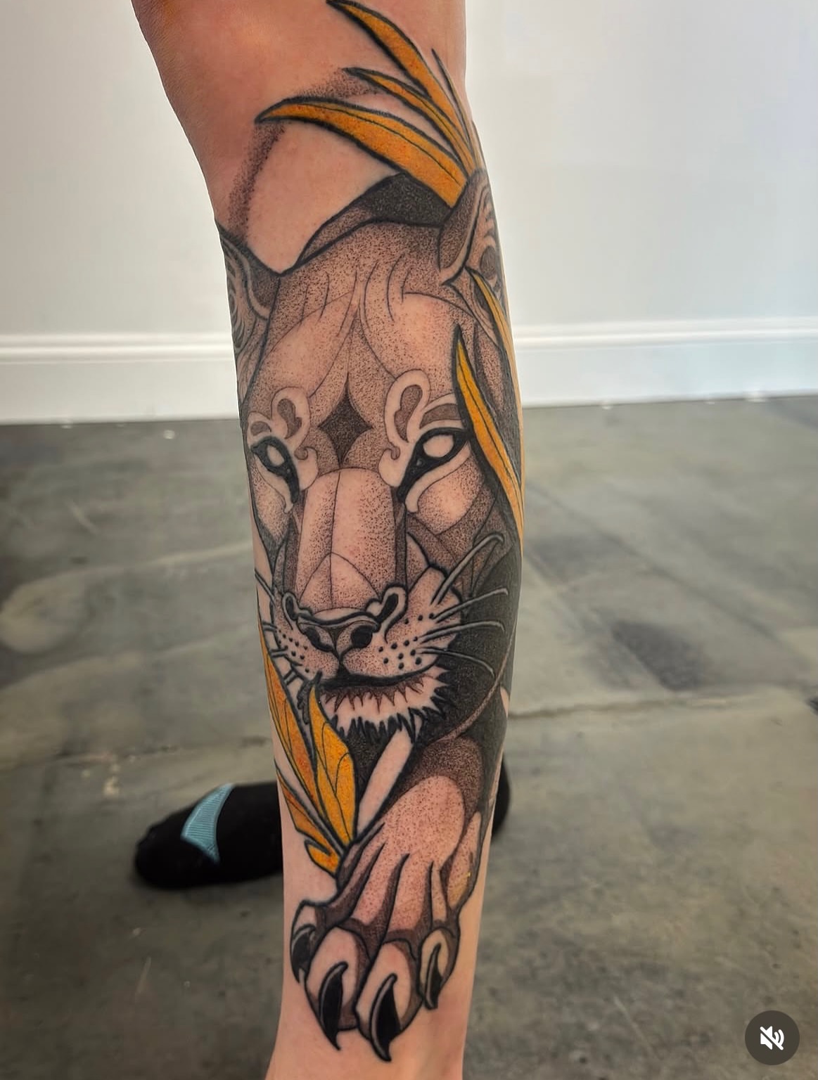 Tattoo by @adam.tattoos — dotwork