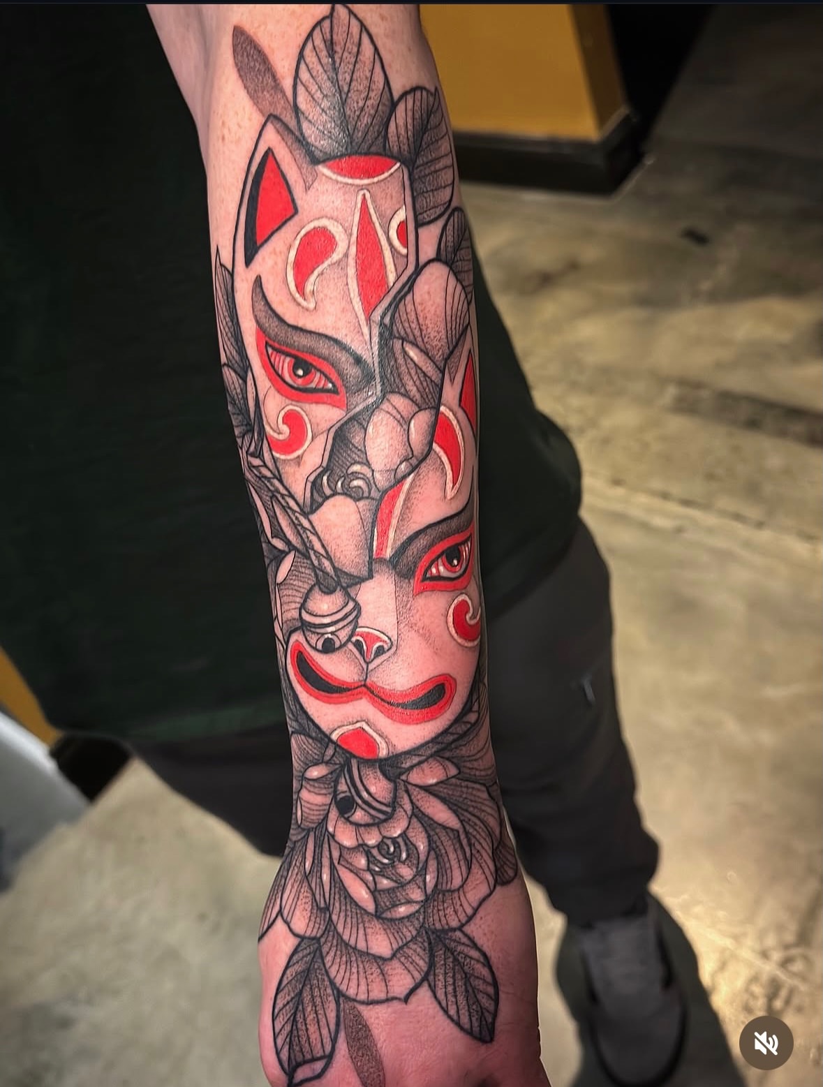 Tattoo by @adam.tattoos — japanese_irezumi, black_and_grey