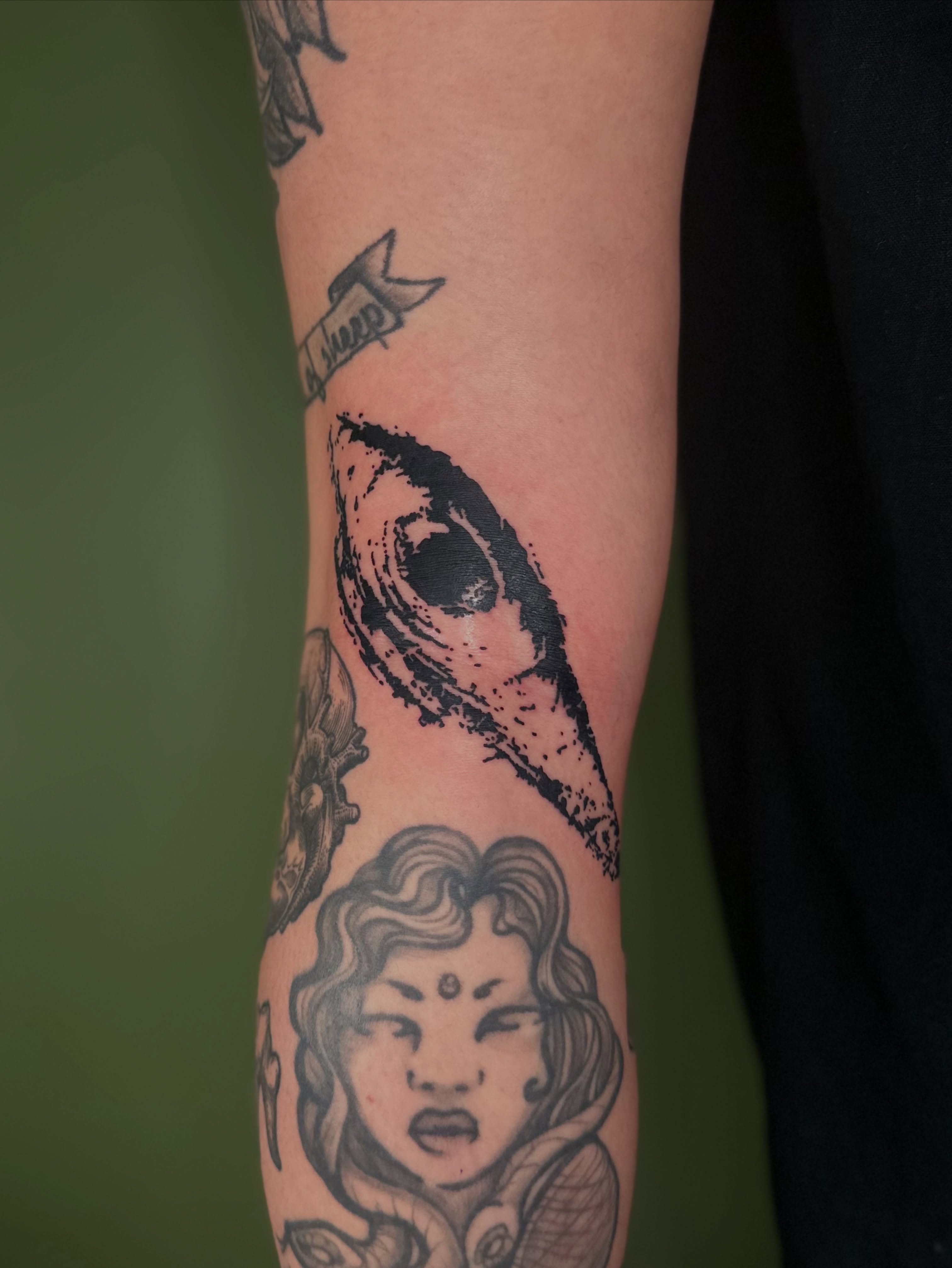 Tattoo by @tapiotats — black_and_grey, realism