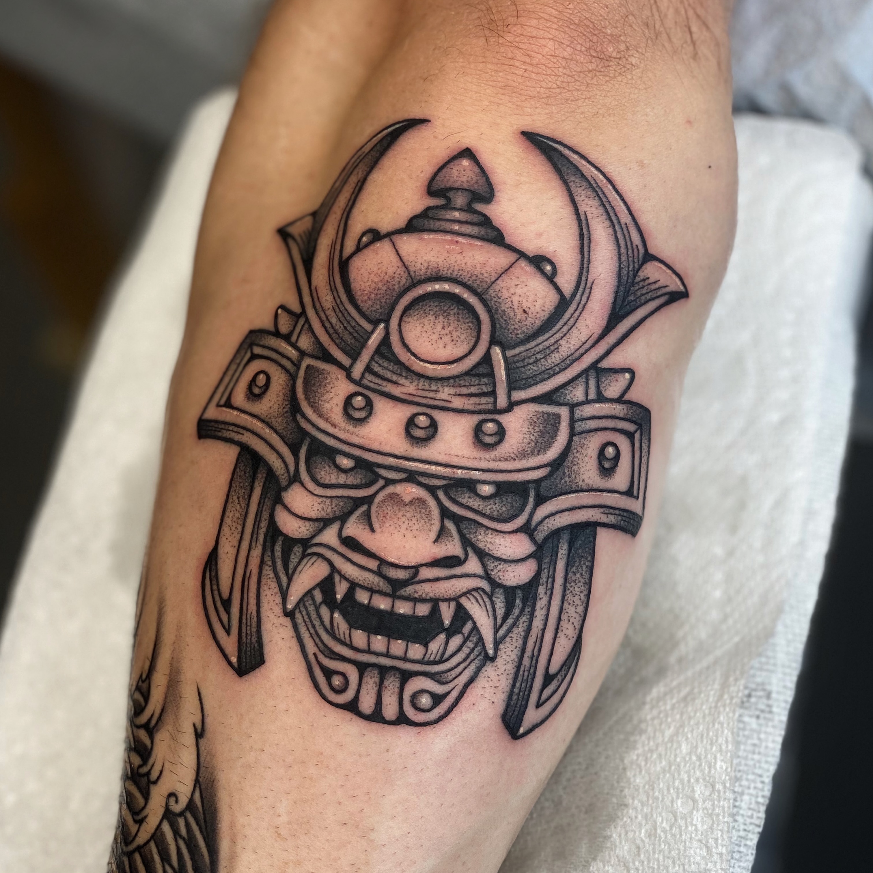 Tattoo by @clem.needlemark — black_and_grey, realism