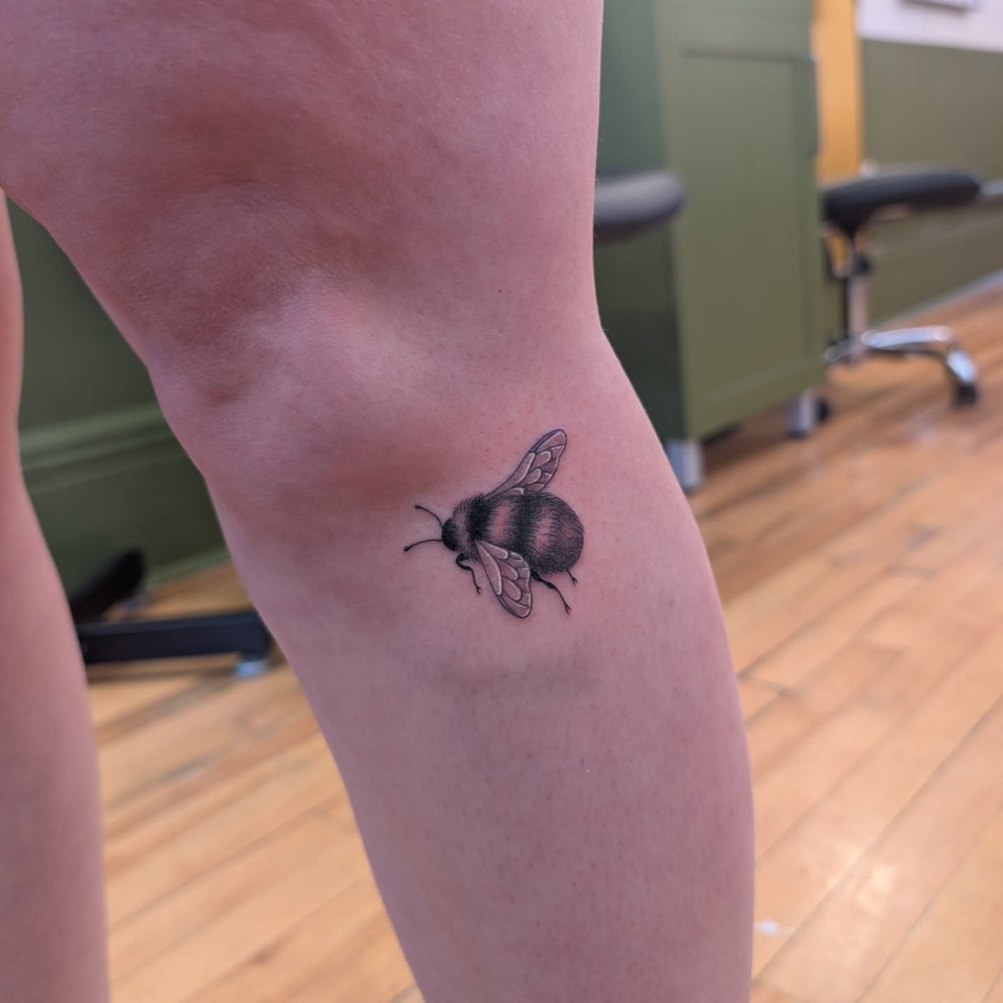 Tattoo by @mothandflametattoos — black_and_grey