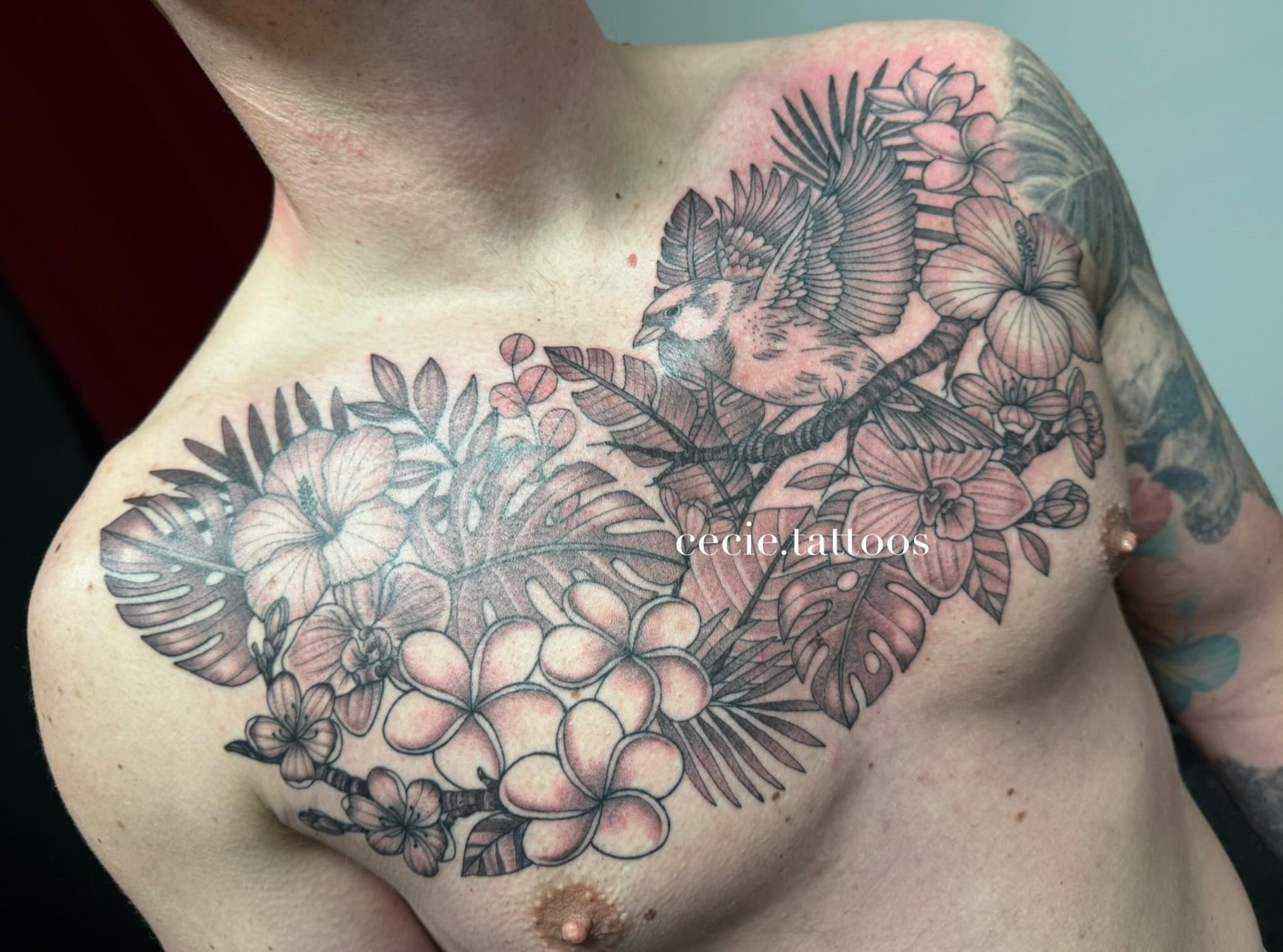 Tattoo by @cecie.tattoos — black_and_grey