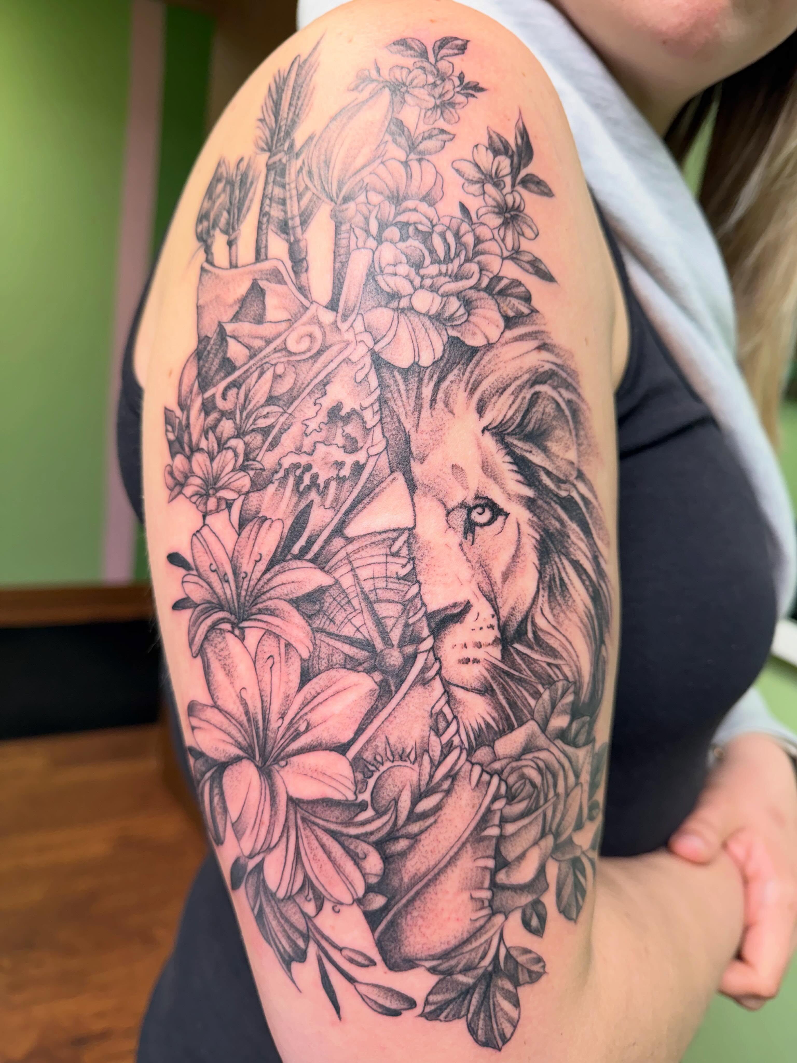 Tattoo by @tattoosbywoody — black_and_grey, realism
