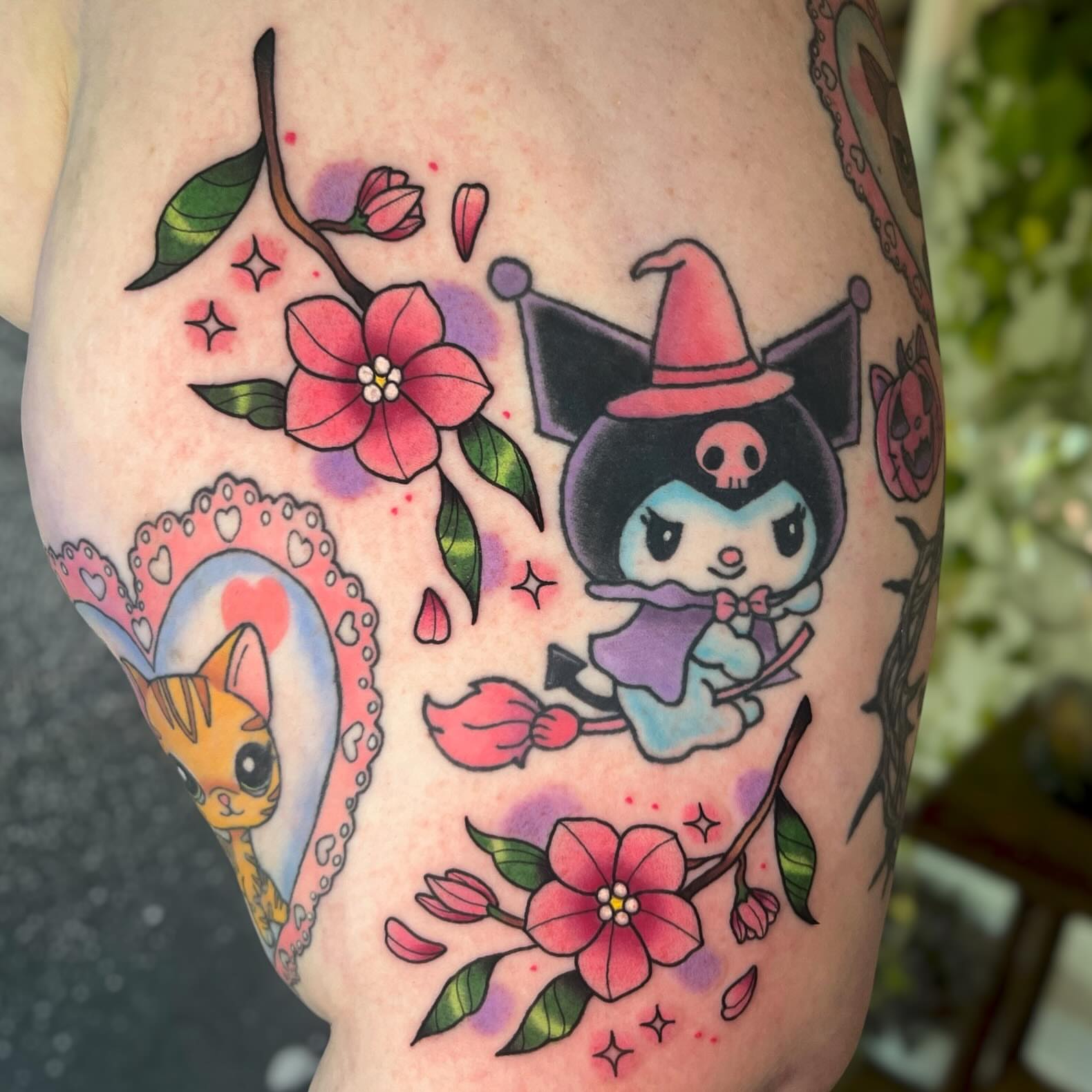 Tattoo by @ickynickki — new_school, anime