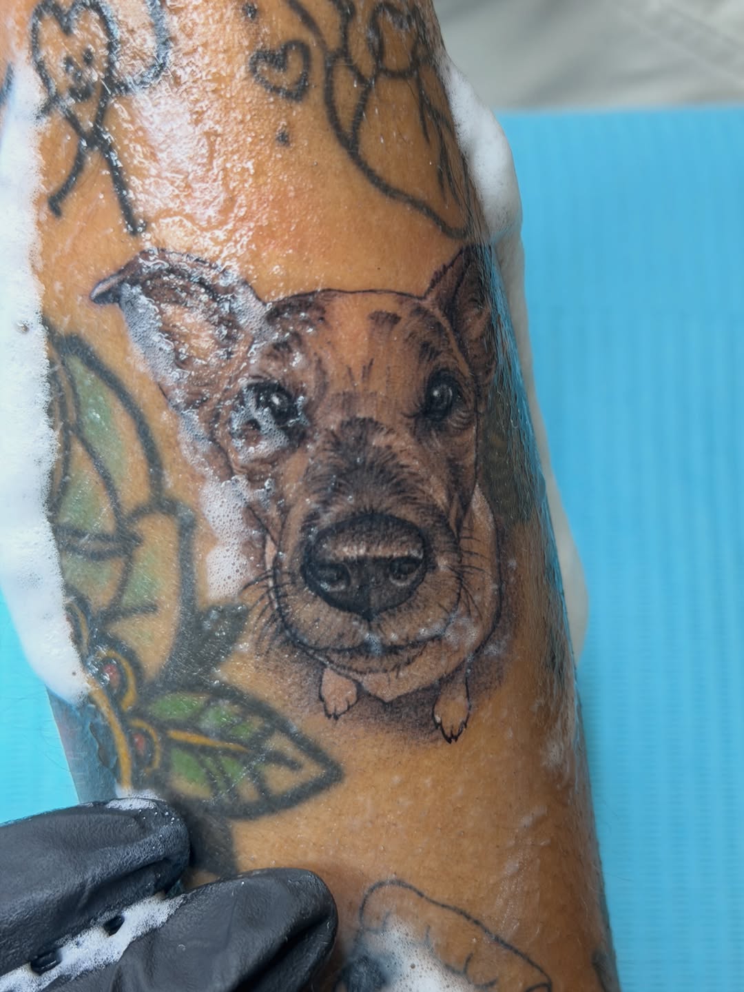 Tattoo by @melrosearttt — realism, black_and_grey