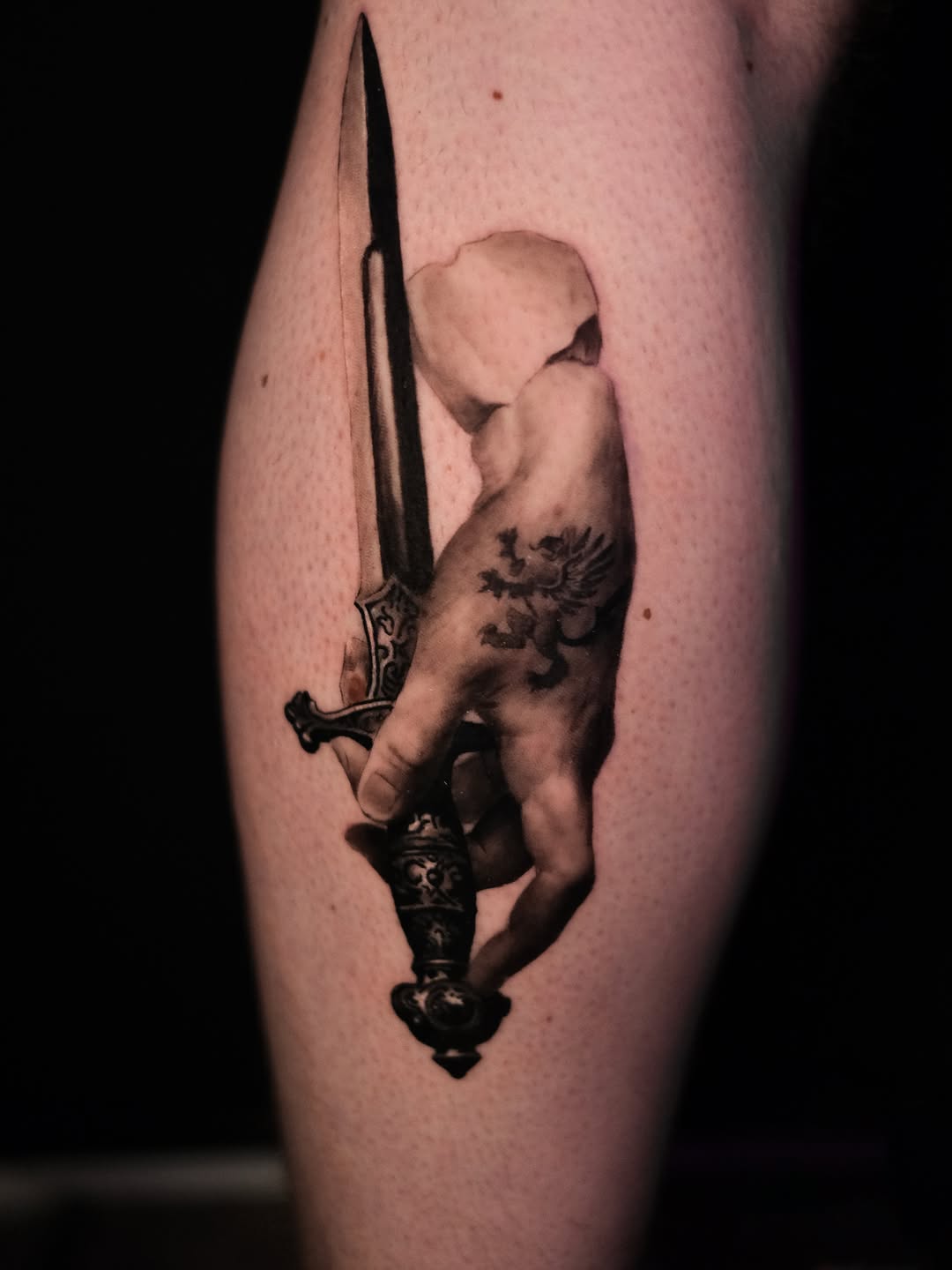 Tattoo by @stadnyque — realism, black_and_grey