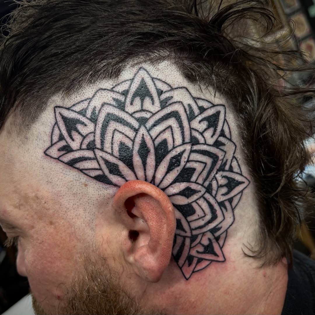 Tattoo by @joel.graytattoos — geometric