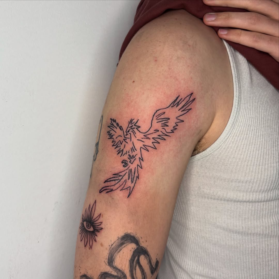 Tattoo by @seayalaterpirate — black_and_grey