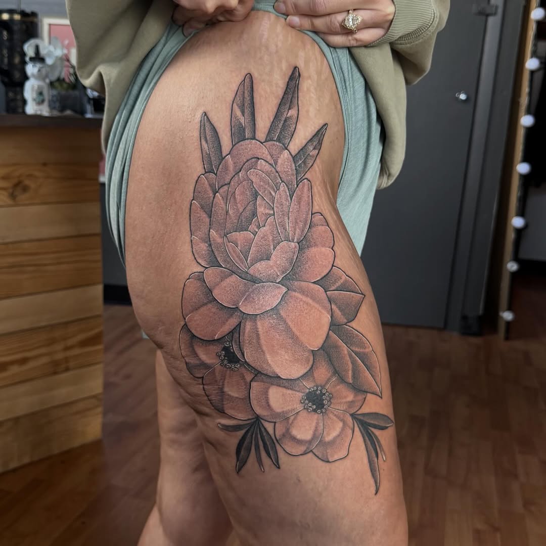 Tattoo by @matthattaway β black_and_grey, realism
