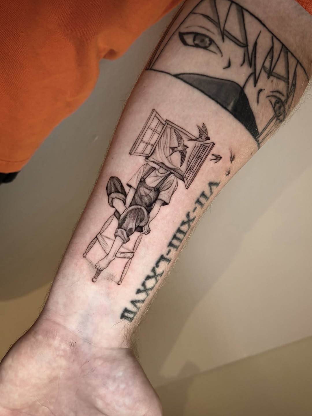 Tattoo by @tattoosbylynx โ illustrative, black_and_grey