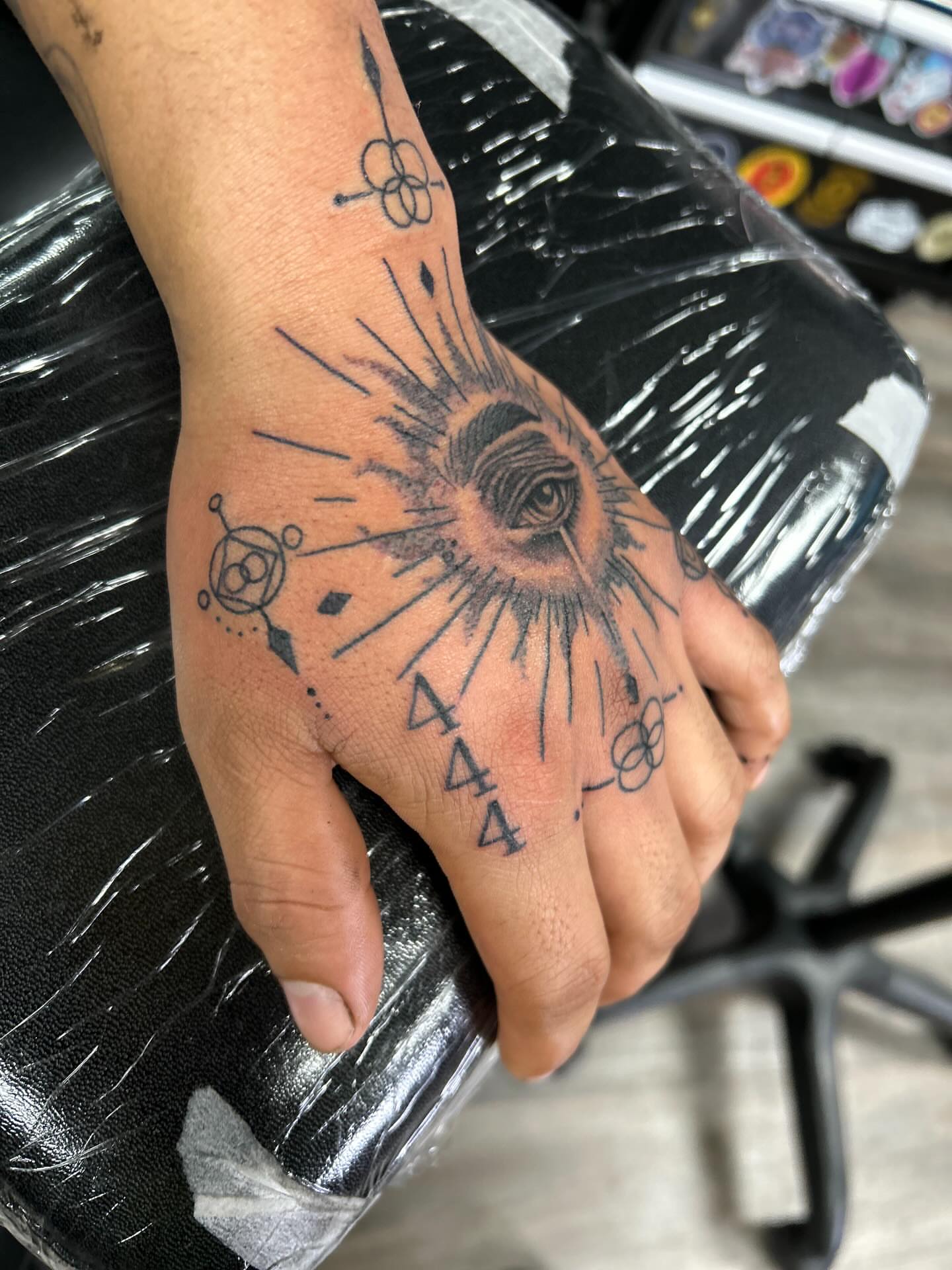 Tattoo by @underground_artcollective — black_and_grey, geometric