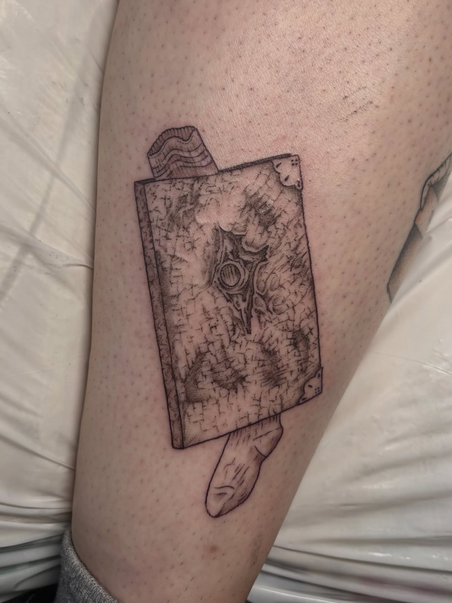 Tattoo by @sagerayink — black_and_grey
