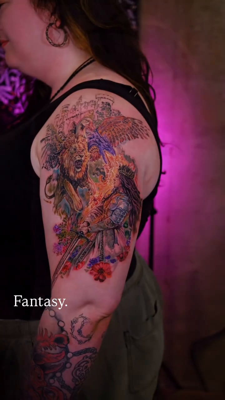 Tattoo by @codydeancreations — neo_traditional, realism