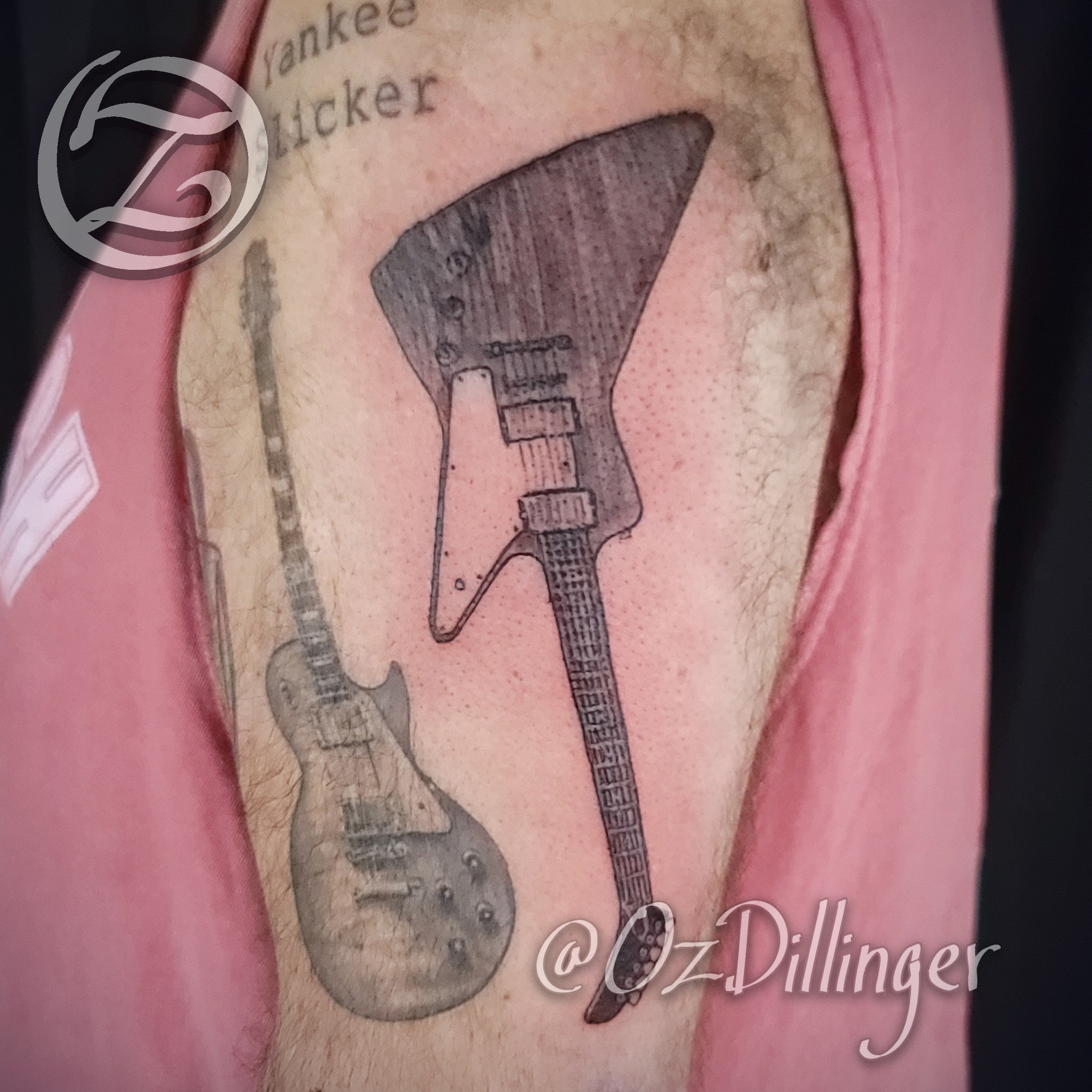 Tattoo by @ozdillinger — black_and_grey