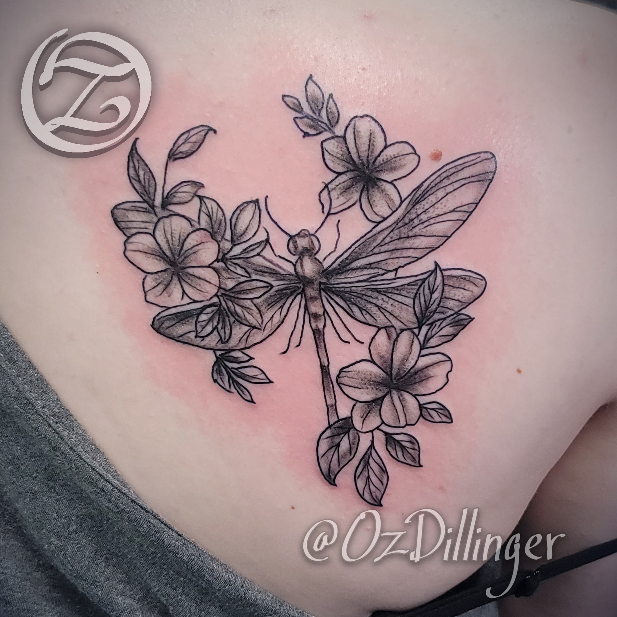 Tattoo by @ozdillinger — black_and_grey