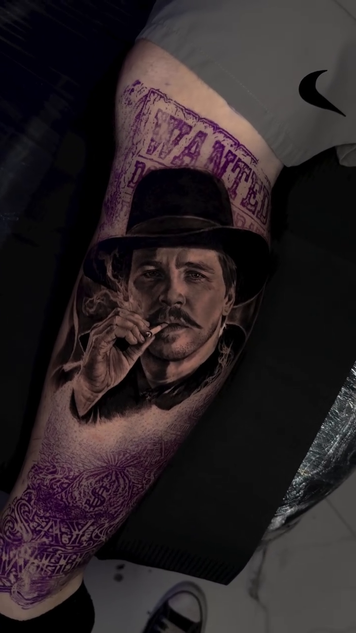 Tattoo by @armandius777 — realism, black_and_grey