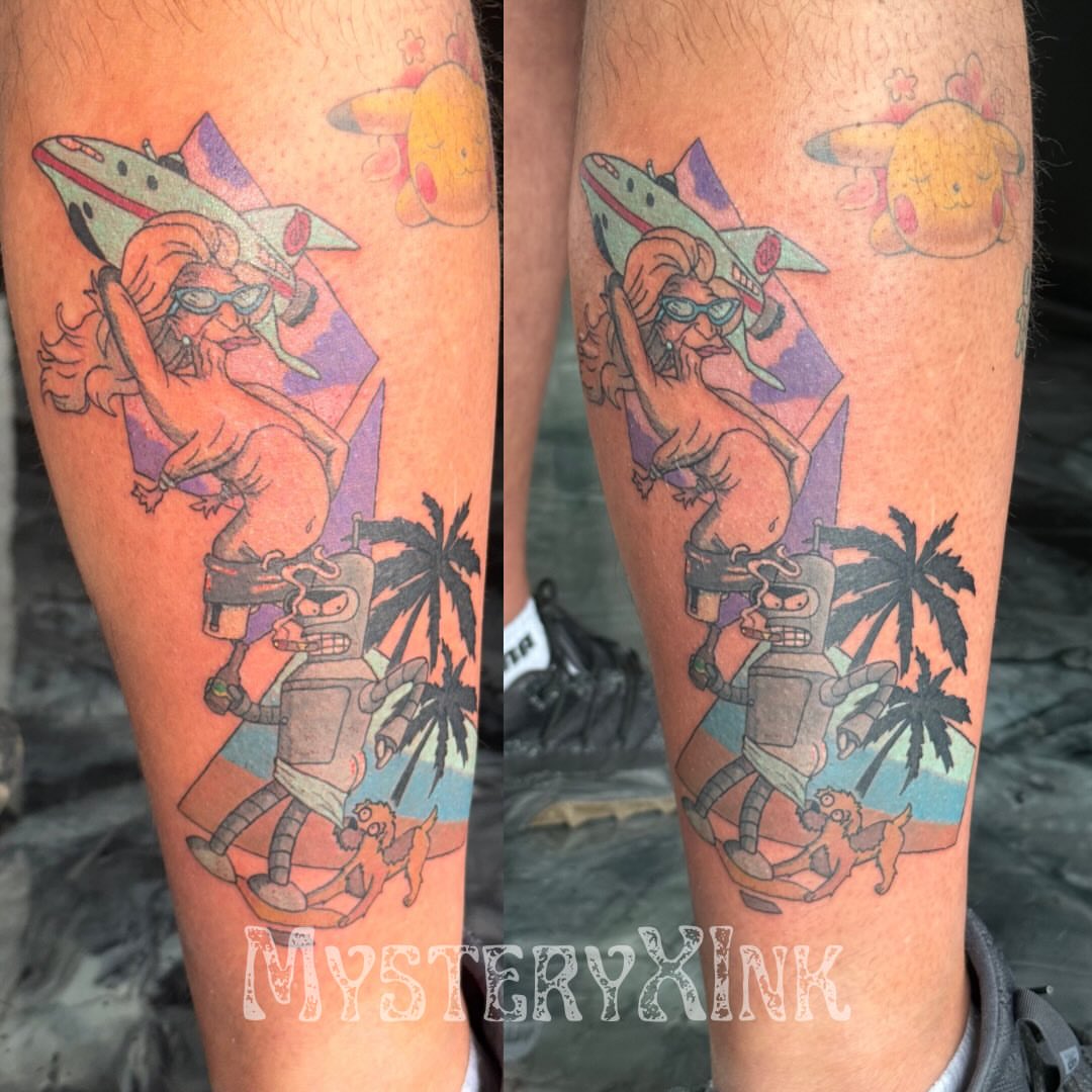 Tattoo by @mysteryxink — geometric