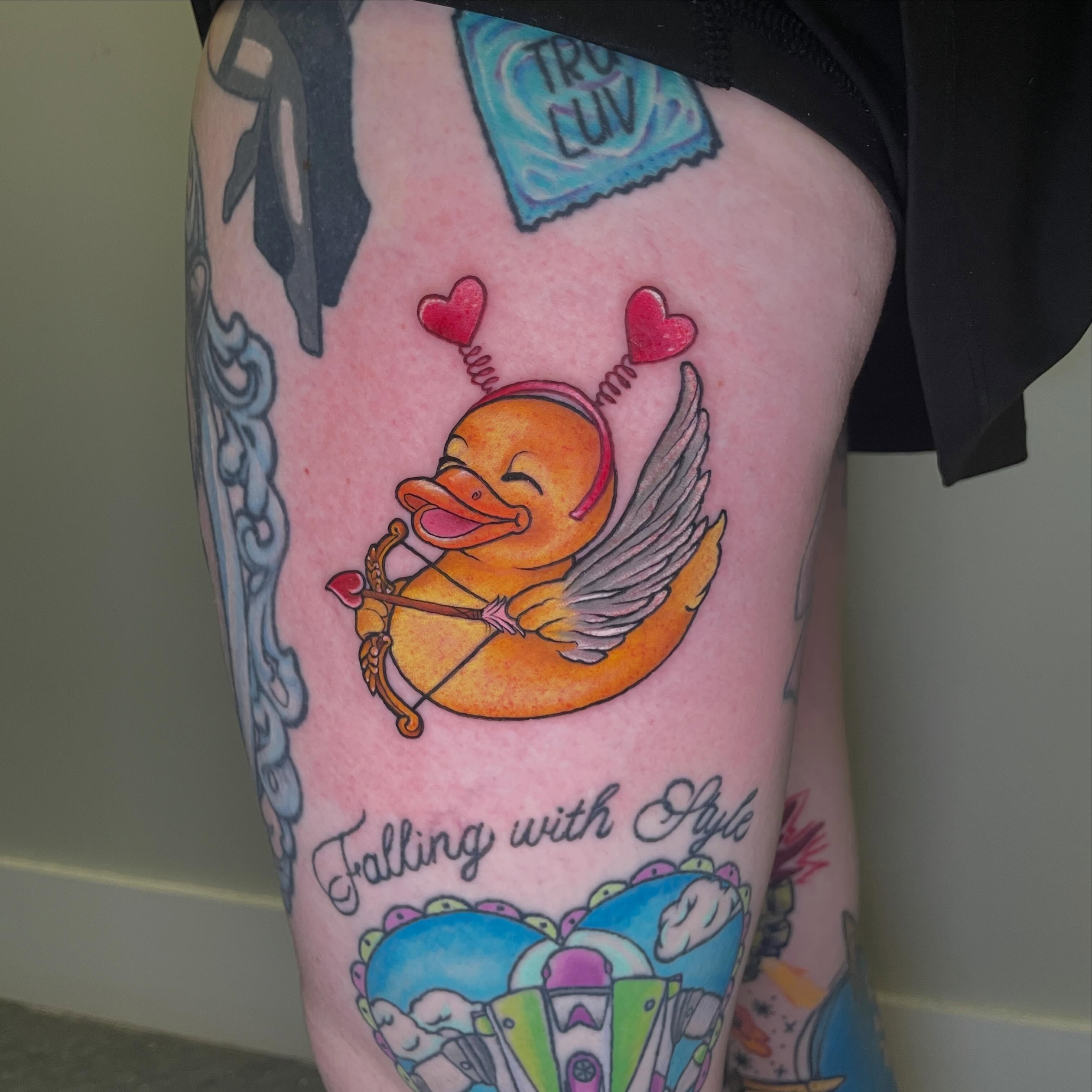 Tattoo by @karenm_tattoos — watercolor