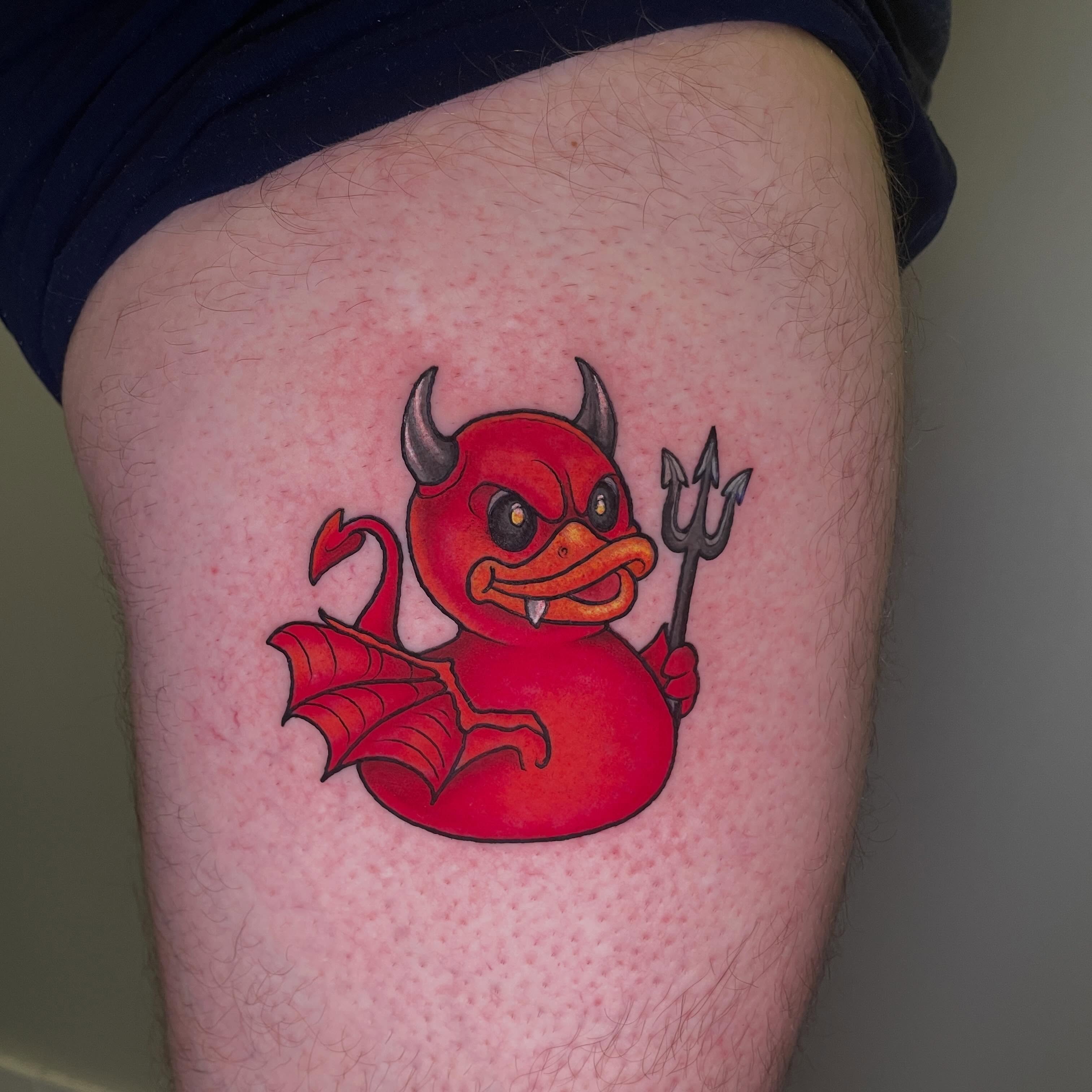 Tattoo by @karenm_tattoos — new_school, illustrative