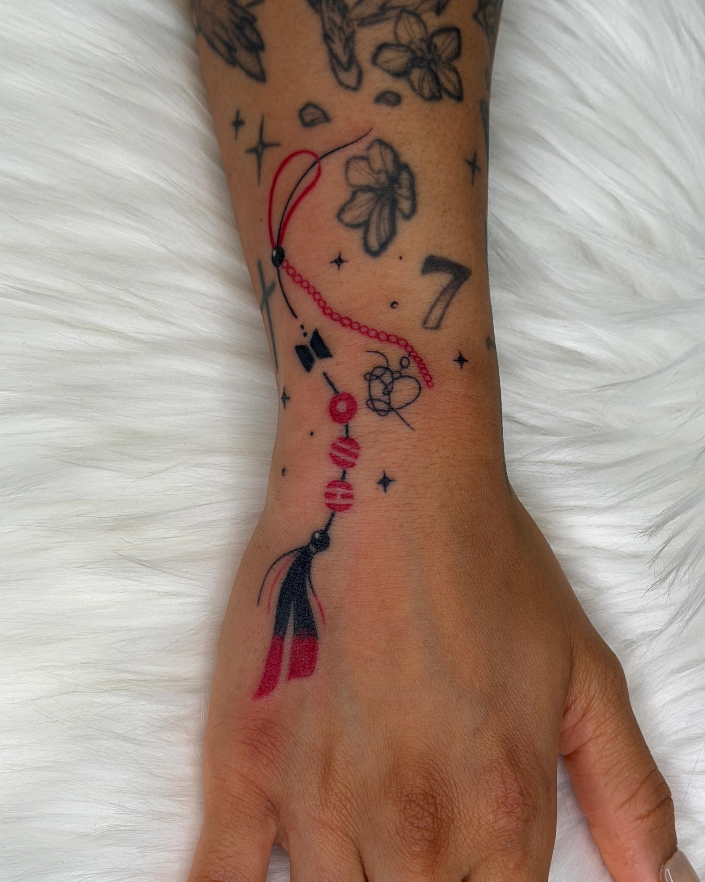 Tattoo by @inkbytheresa — dotwork