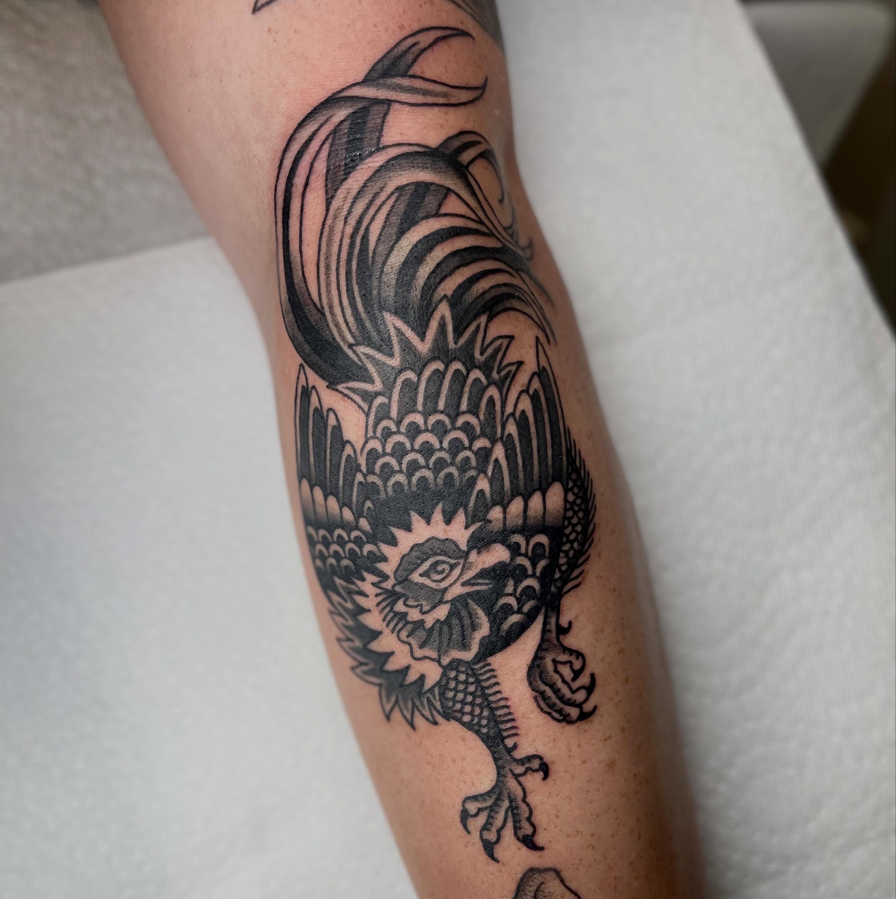 Tattoo by @toniaraye_tattoo — black_and_grey