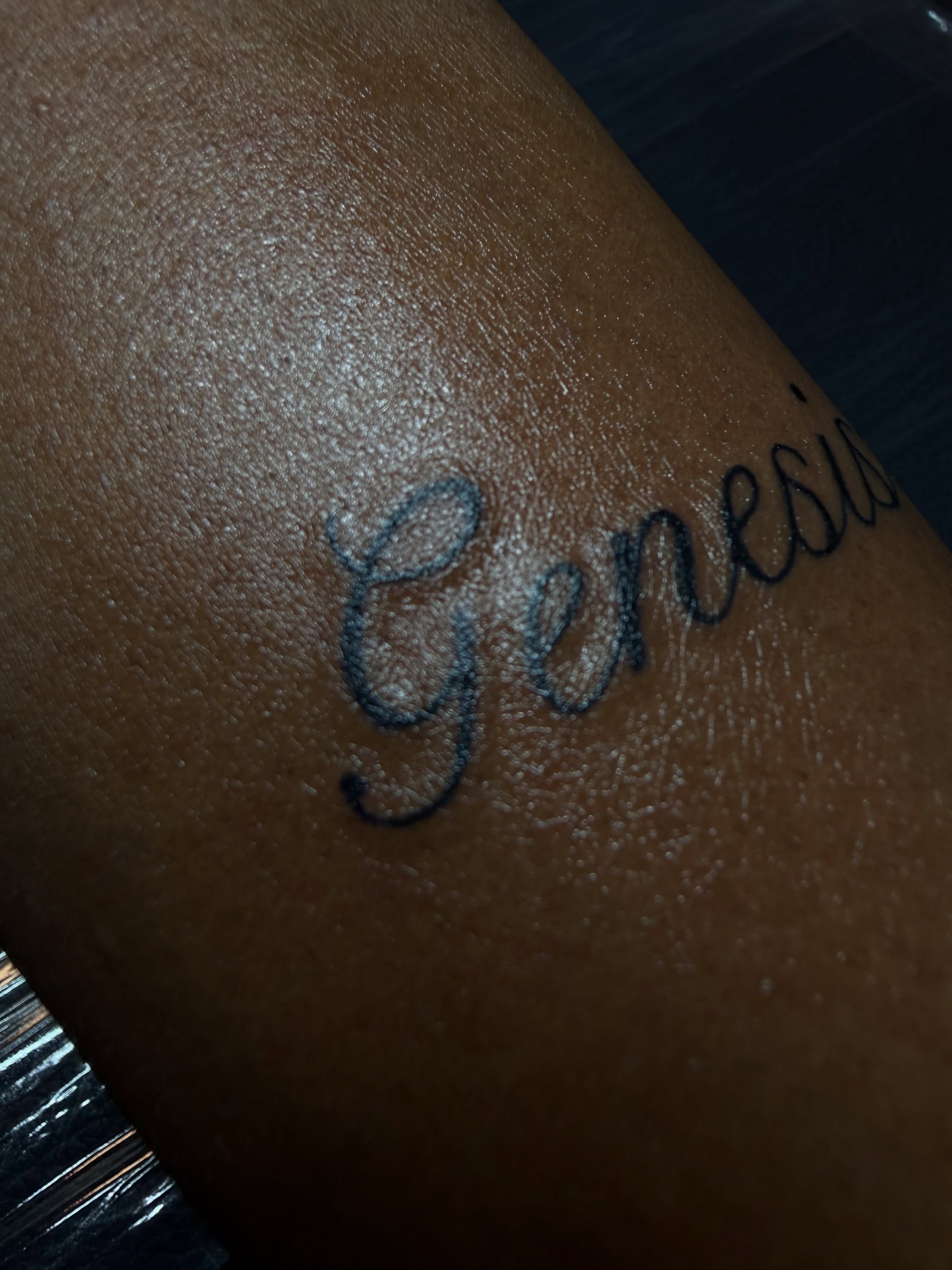 Tattoo by @sosie.tattoo โ lettering_script