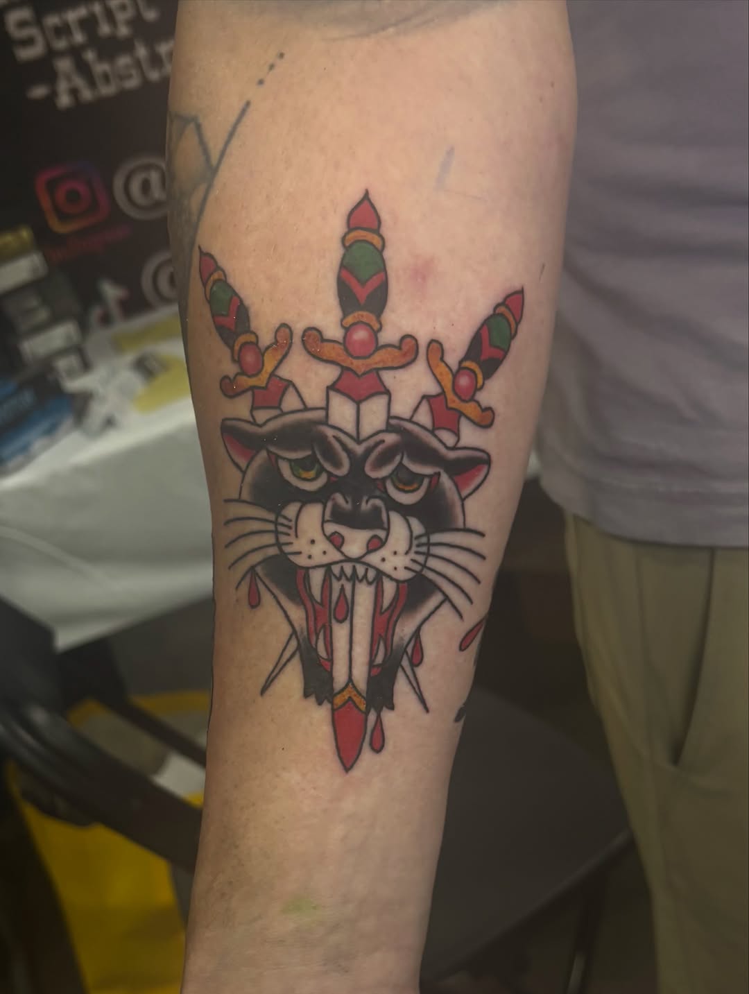Tattoo by @art.nyahramirez — american_traditional